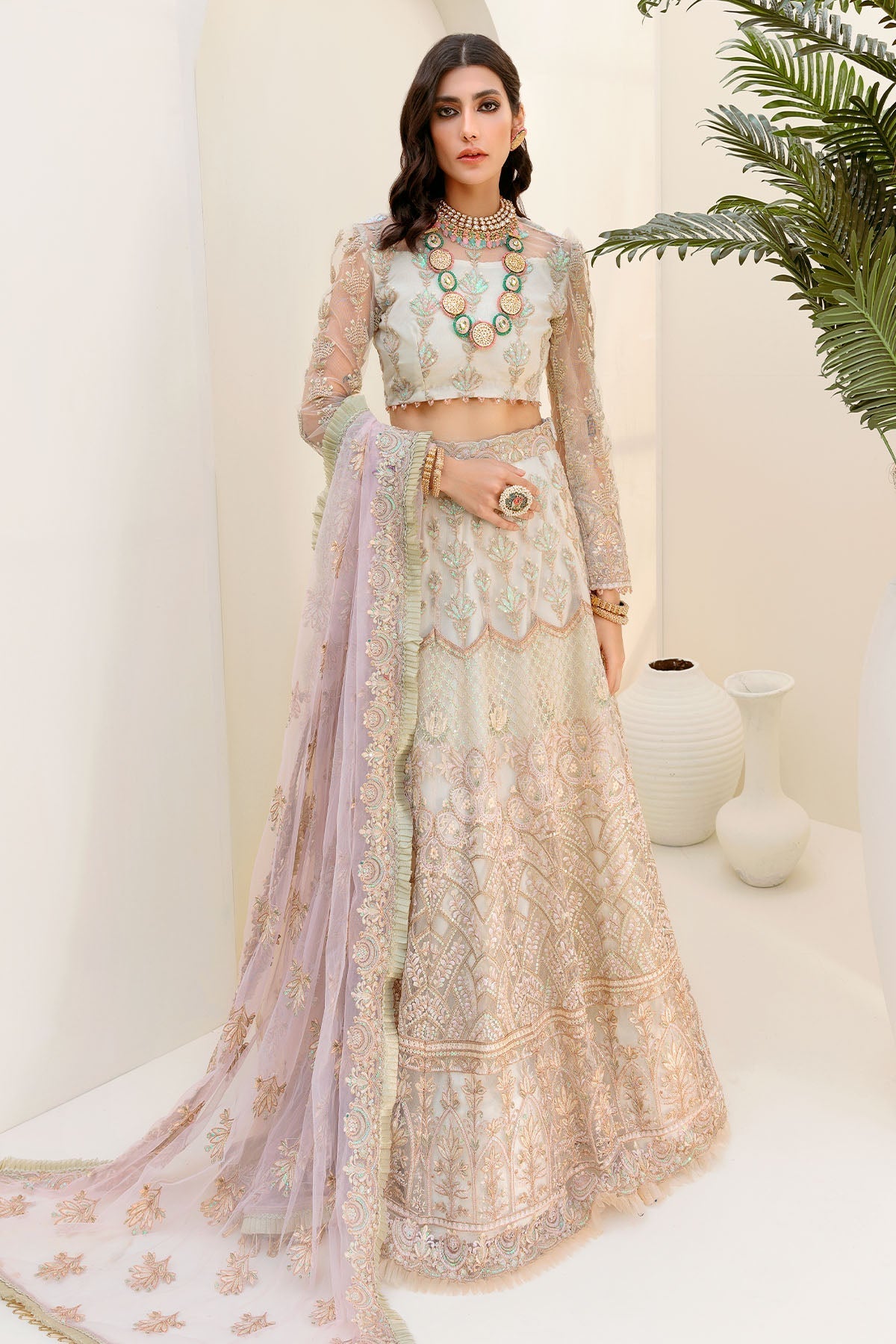 Motifz | Luxury Formal | 3186-PINK-SALT by Motifz - Designer Dress  - Type : Ladies Clothes - Available at Libayah - 100% Original 