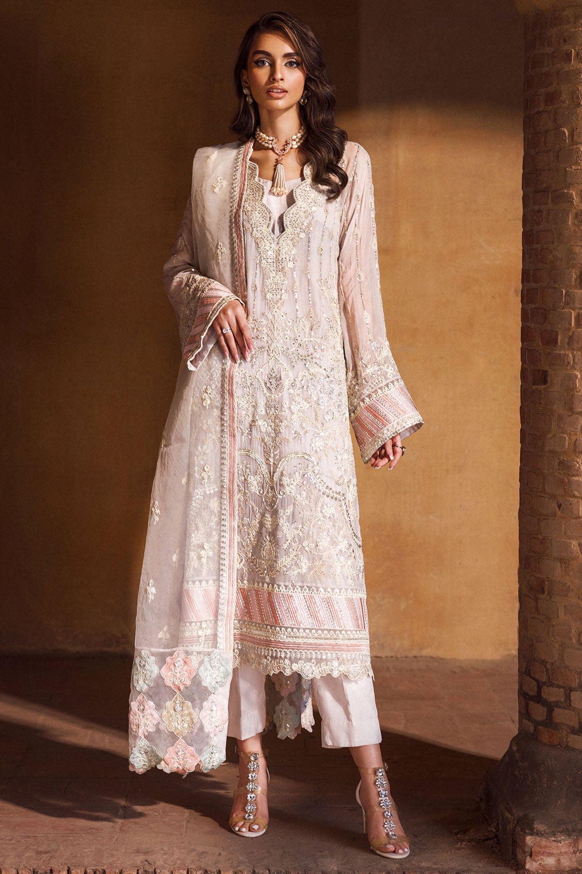 Motifz | Luxury Formal | 4127-ANMOL by Motifz - Designer Dress  - Type : Ladies Clothes - Available at Libayah - 100% Original 