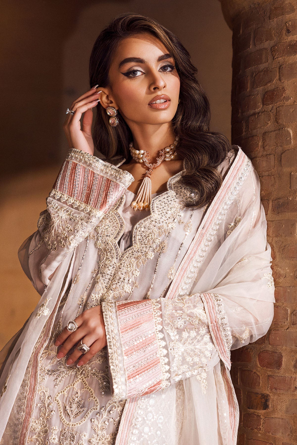Motifz | Luxury Formal | 4127-ANMOL by Motifz - Designer Dress  - Type : Ladies Clothes - Available at Libayah - 100% Original 