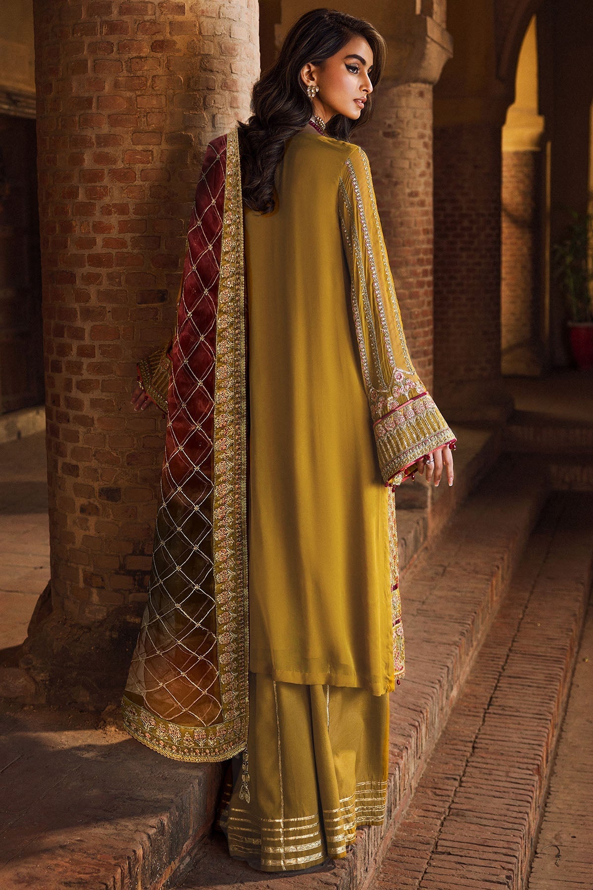 Motifz | Luxury Formal | 4129-BAKHTAWAR by Motifz - Designer Dress  - Type : Ladies Clothes - Available at Libayah - 100% Original 