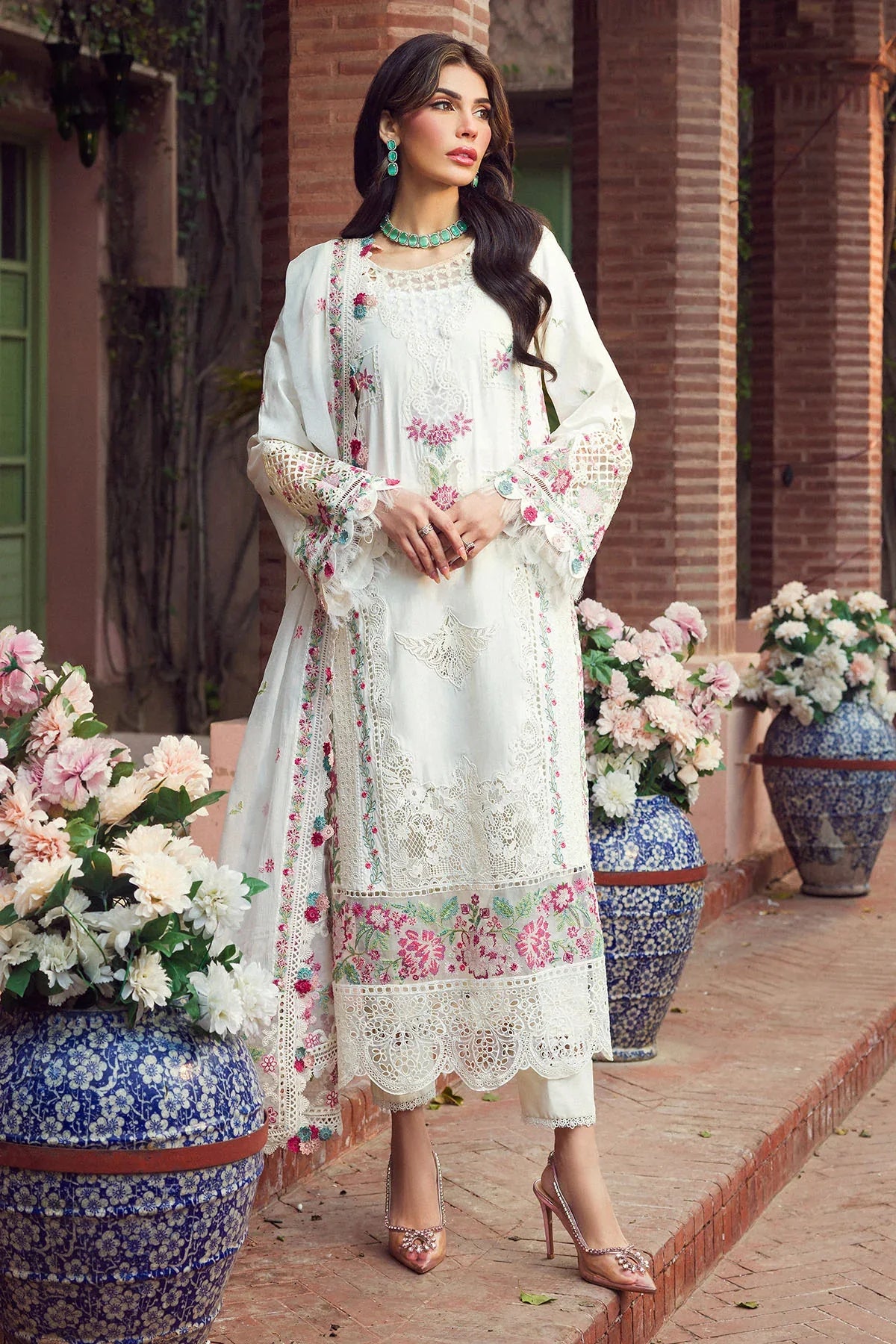 Motifz | Premium Lawn 24 | 4422-ZAHRA by Motifz - Designer Dress - Type: Ladies Clothes - Available at Libayah - 100% Original