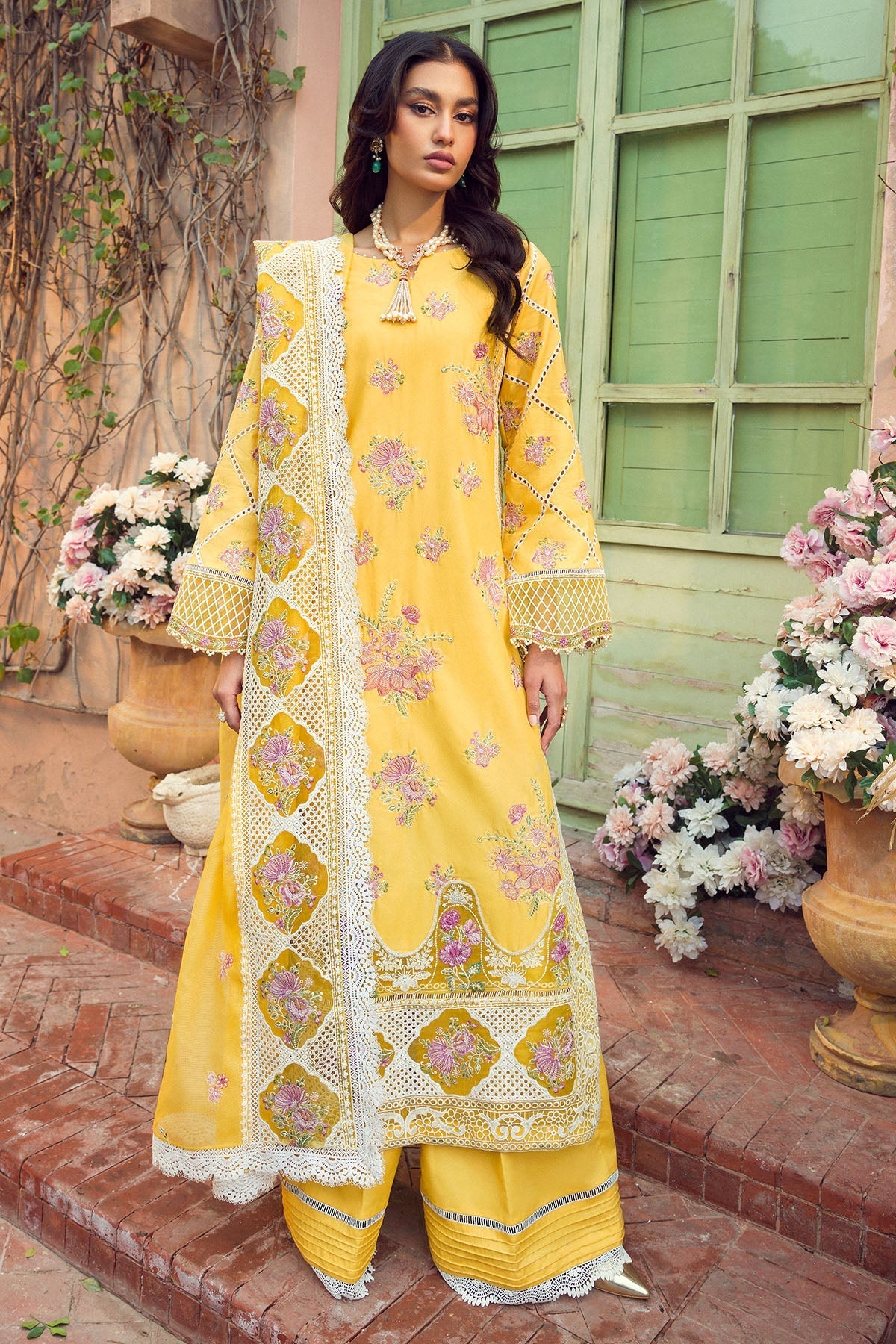 Motifz | Premium Lawn 24 | 4423-ZEMAL by Motifz - Designer Dress - Type: Ladies Clothes - Available at Libayah - 100% Original