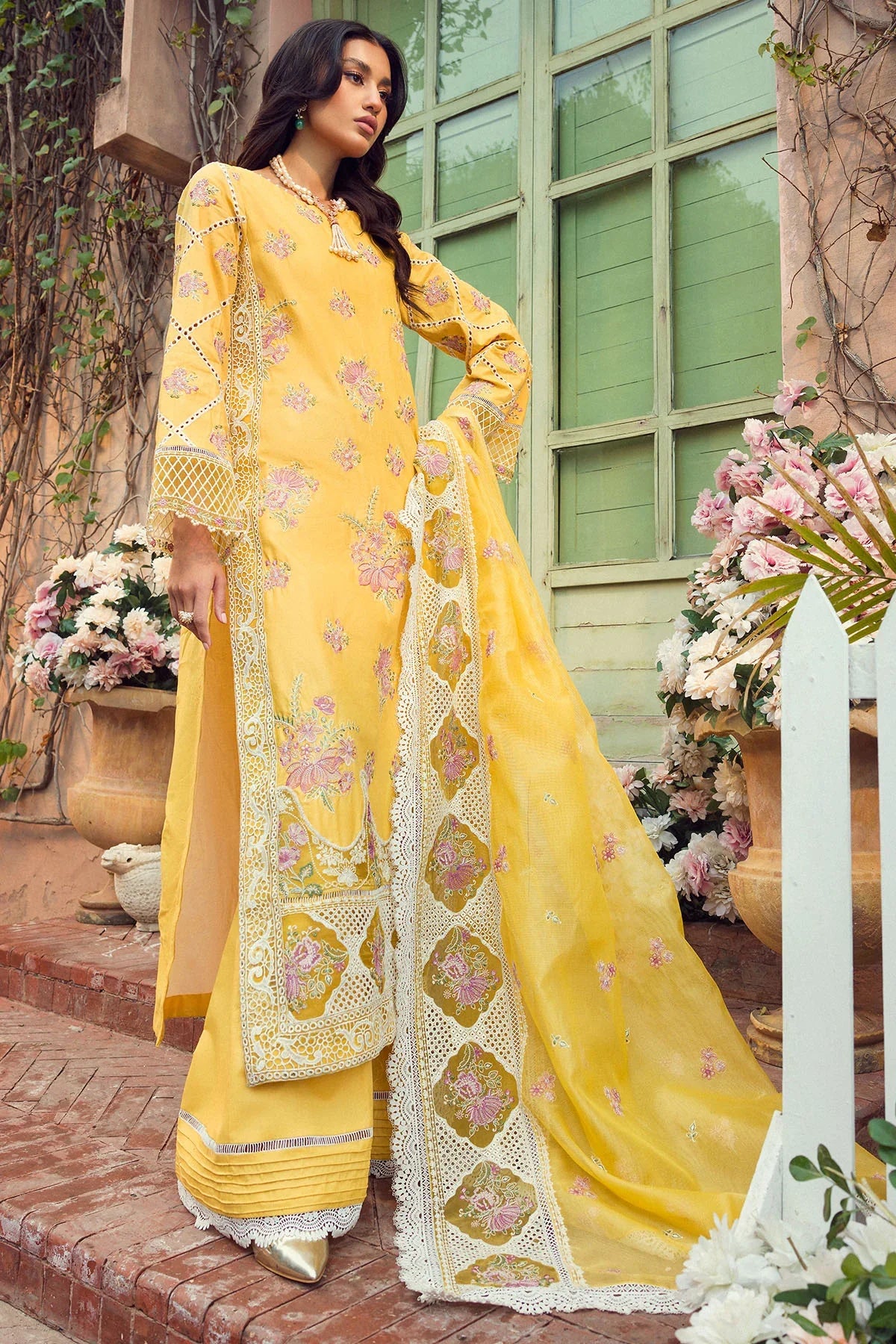 Motifz | Premium Lawn 24 | 4423-ZEMAL by Motifz - Designer Dress - Type: Ladies Clothes - Available at Libayah - 100% Original