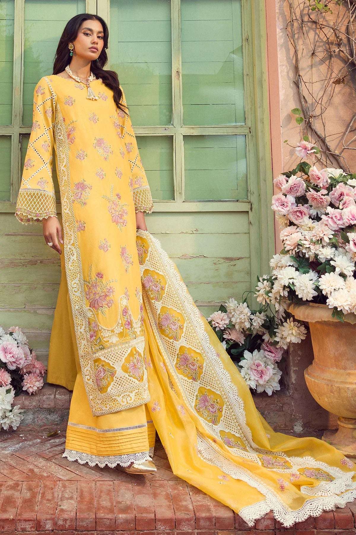 Motifz | Premium Lawn 24 | 4423-ZEMAL by Motifz - Designer Dress - Type: Ladies Clothes - Available at Libayah - 100% Original
