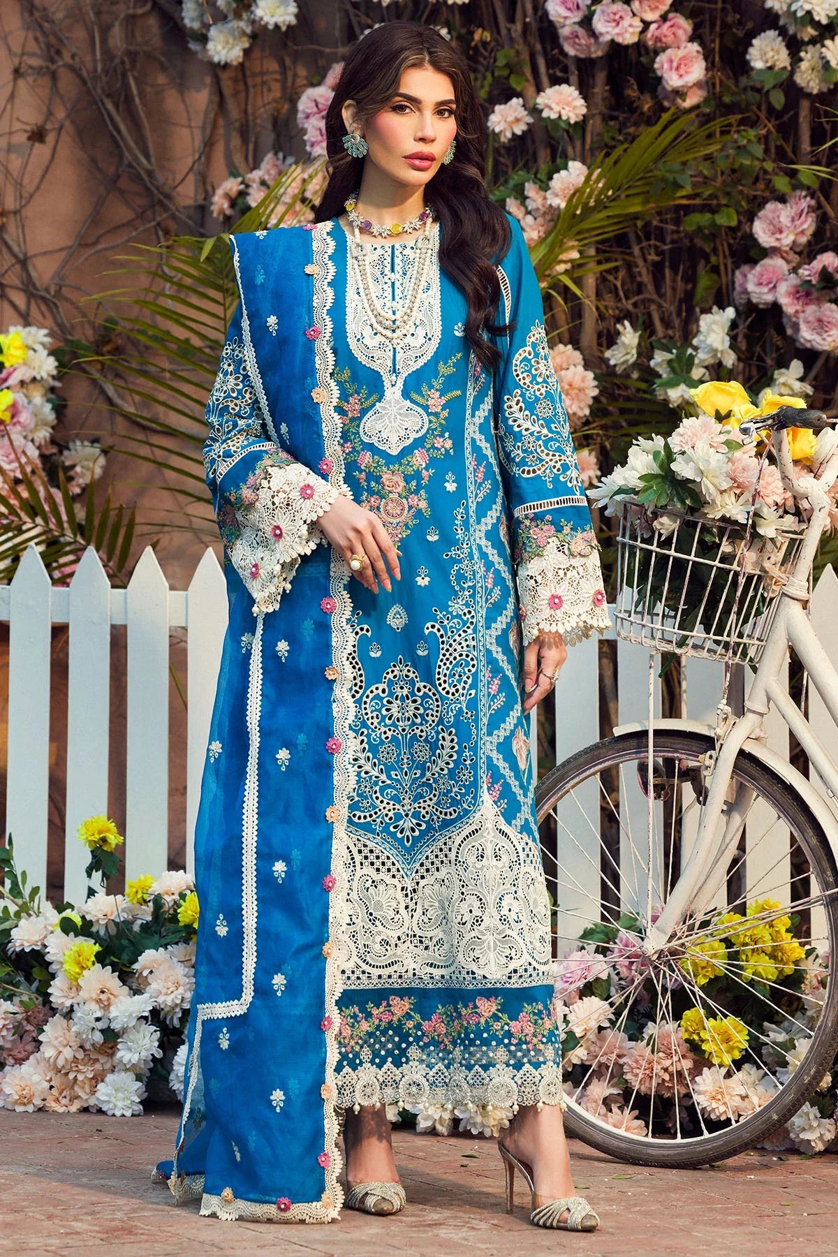 Motifz | Premium Lawn 24 | 4424-GUL-E-RANA by Motifz - Designer Dress - Type: Ladies Clothes - Available at Libayah - 100% Original