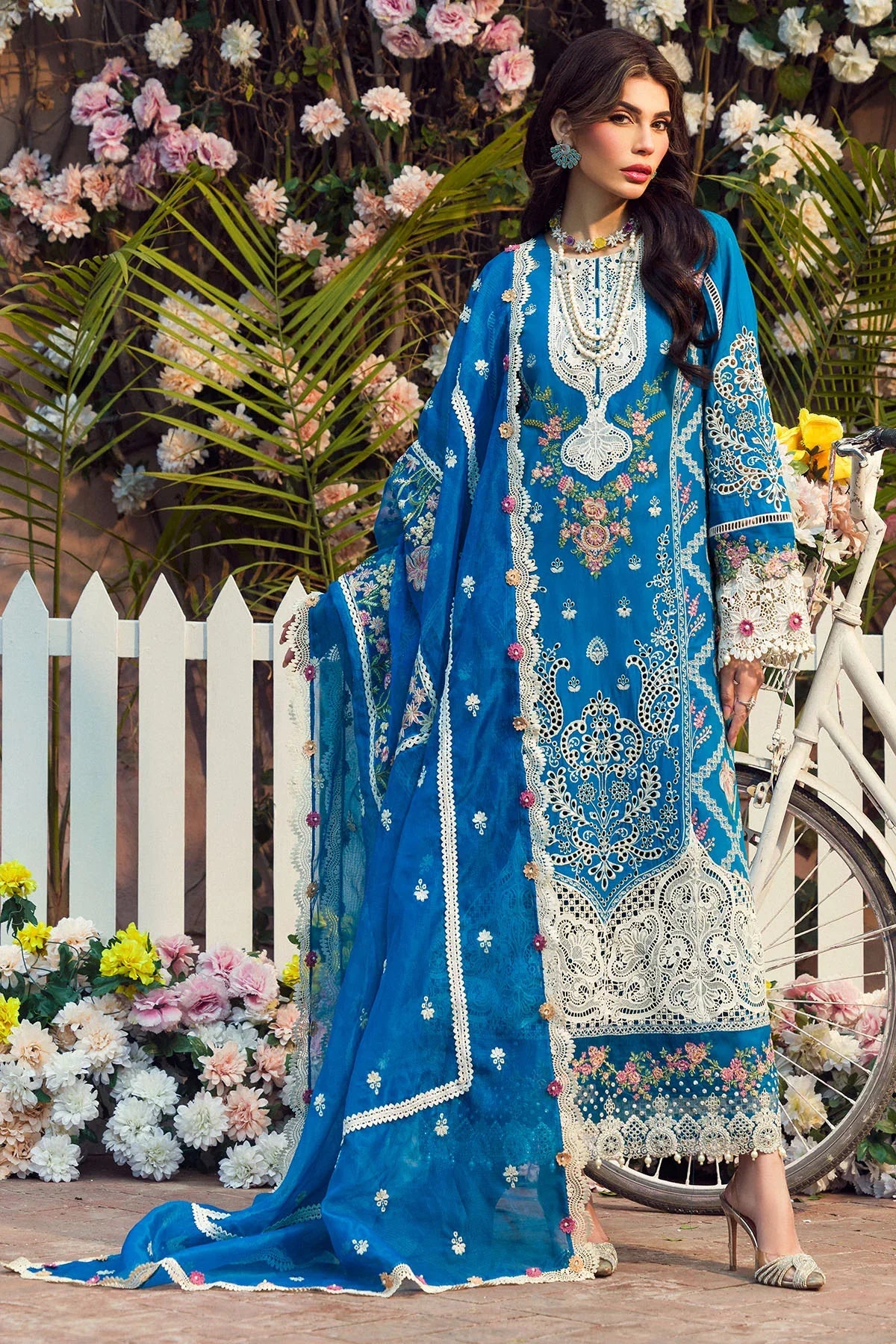 Motifz | Premium Lawn 24 | 4424-GUL-E-RANA by Motifz - Designer Dress - Type: Ladies Clothes - Available at Libayah - 100% Original