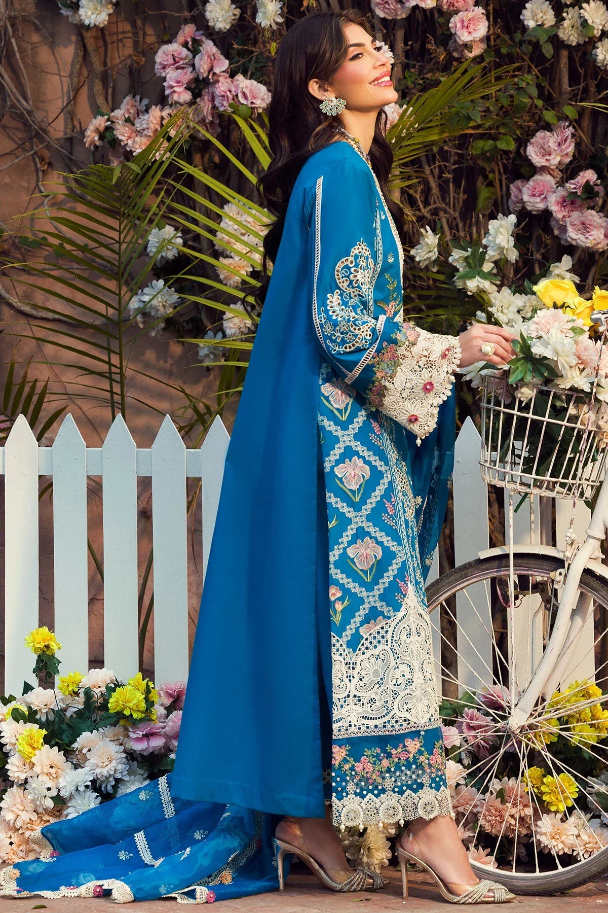 Motifz | Premium Lawn 24 | 4424-GUL-E-RANA by Motifz - Designer Dress - Type: Ladies Clothes - Available at Libayah - 100% Original