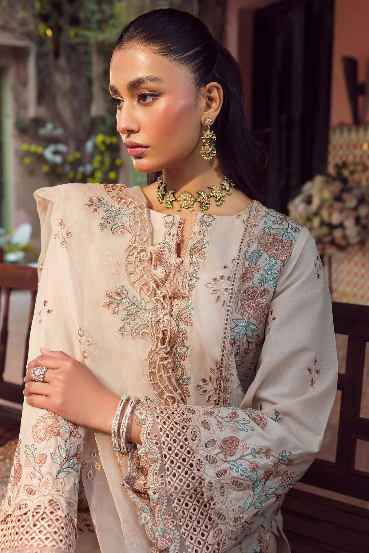 Motifz | Premium Lawn 24 | 4426-JANNAT by Motifz - Designer Dress - Type: Ladies Clothes - Available at Libayah - 100% Original
