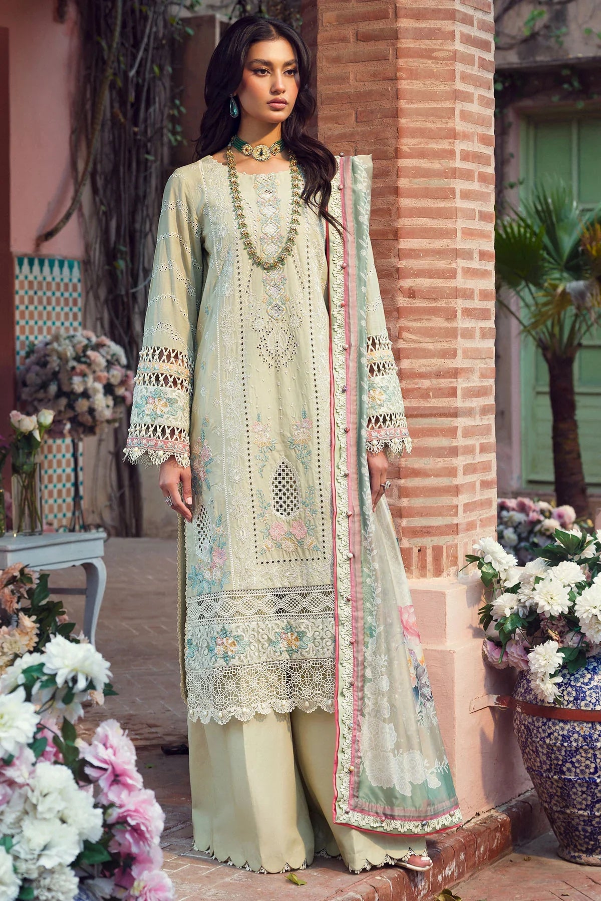 Motifz | Premium Lawn 24 | 4427-ZAIB by Motifz - Designer Dress - Type: Ladies Clothes - Available at Libayah - 100% Original
