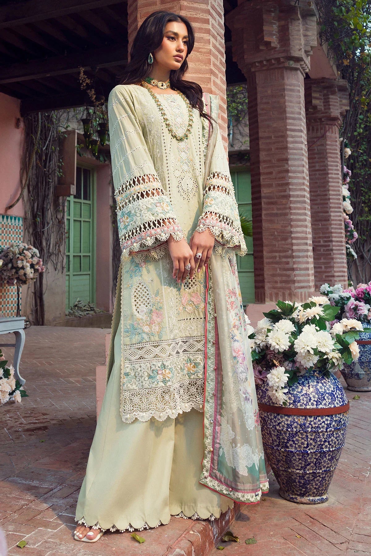 Motifz | Premium Lawn 24 | 4427-ZAIB by Motifz - Designer Dress - Type: Ladies Clothes - Available at Libayah - 100% Original