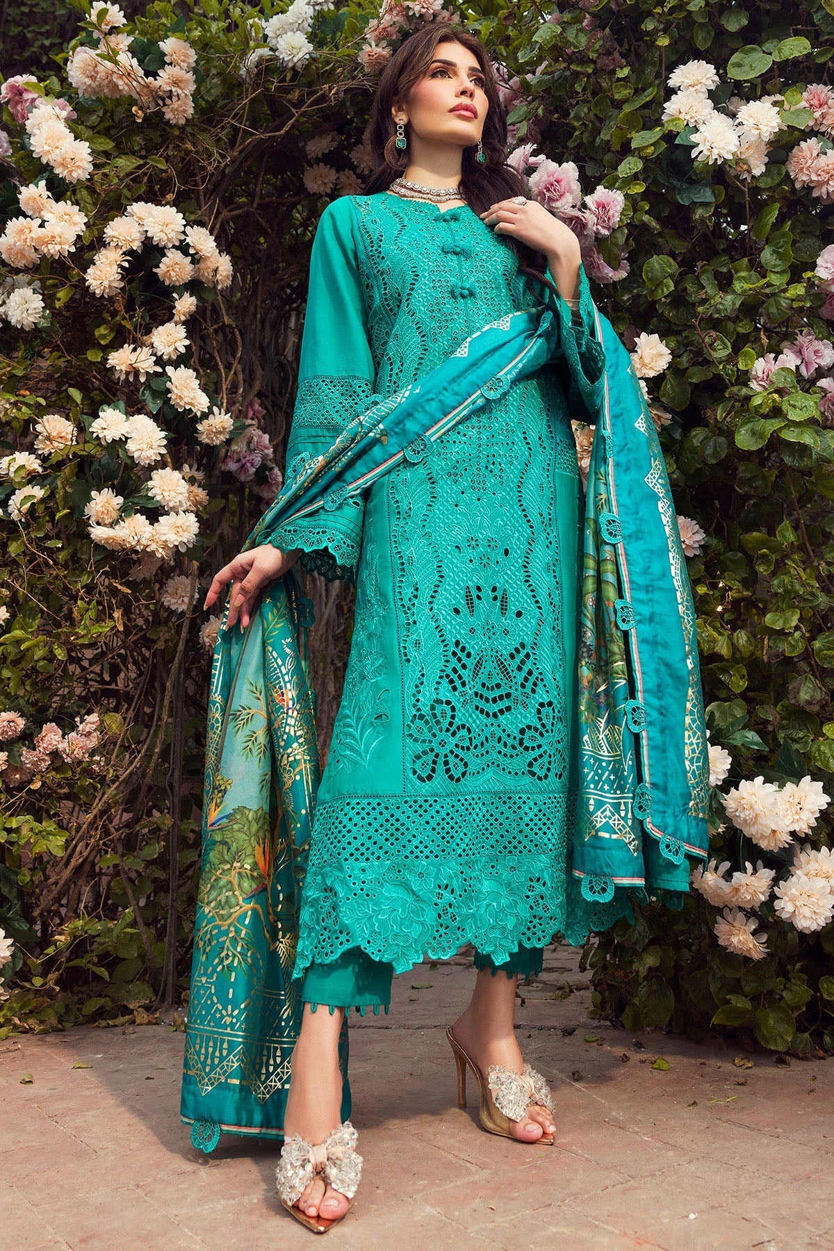 Motifz | Premium Lawn 24 | 4430 Sanobar by Motifz - Designer Dress - Type: Ladies Clothes - Available at Libayah - 100% Original