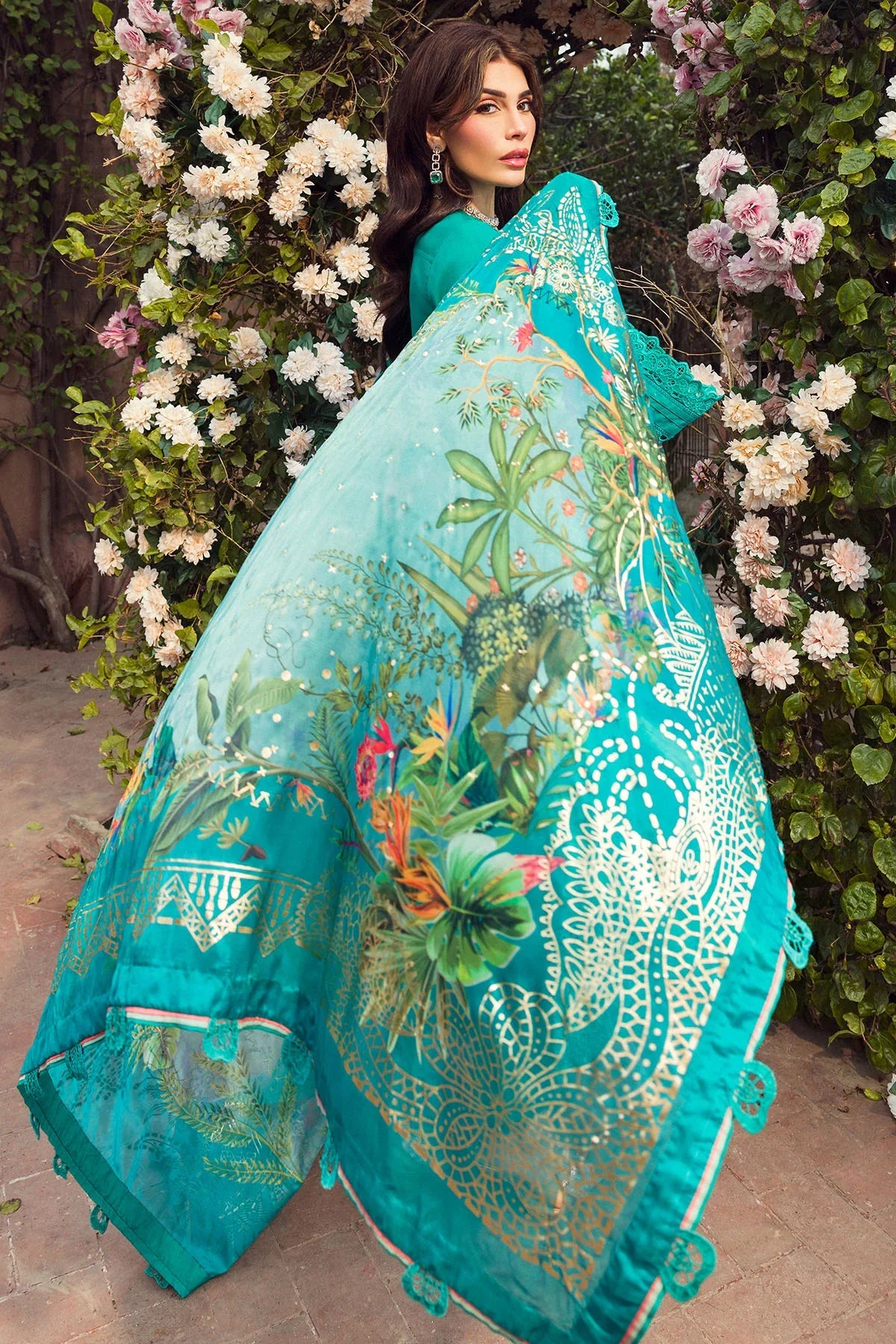 Motifz | Premium Lawn 24 | 4430 Sanobar by Motifz - Designer Dress - Type: Ladies Clothes - Available at Libayah - 100% Original