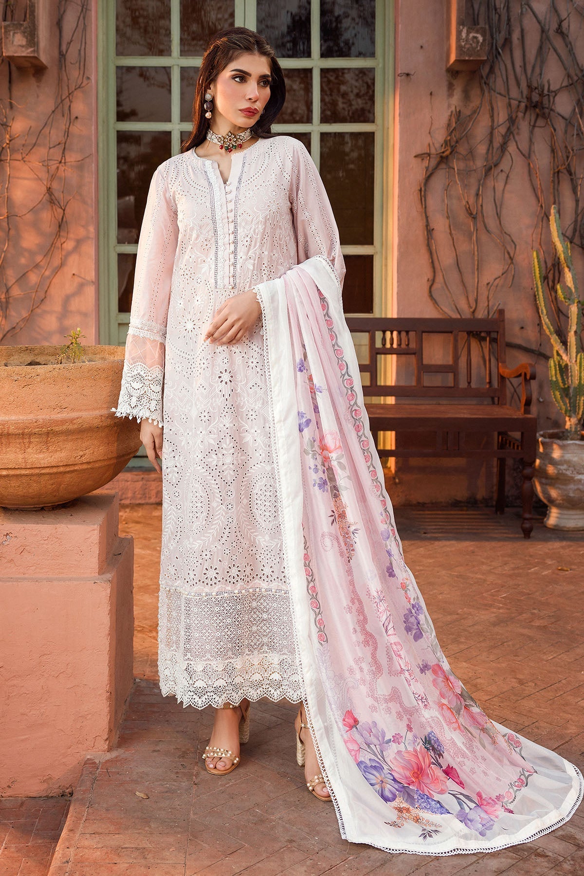 Motifz | Premium Lawn 24 | 4431-AFREEN by Motifz - Designer Dress - Type: Ladies Clothes - Available at Libayah - 100% Original