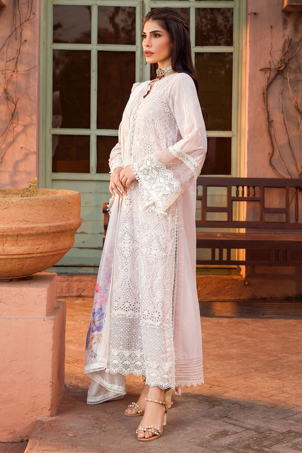 Motifz | Premium Lawn 24 | 4431-AFREEN by Motifz - Designer Dress - Type: Ladies Clothes - Available at Libayah - 100% Original