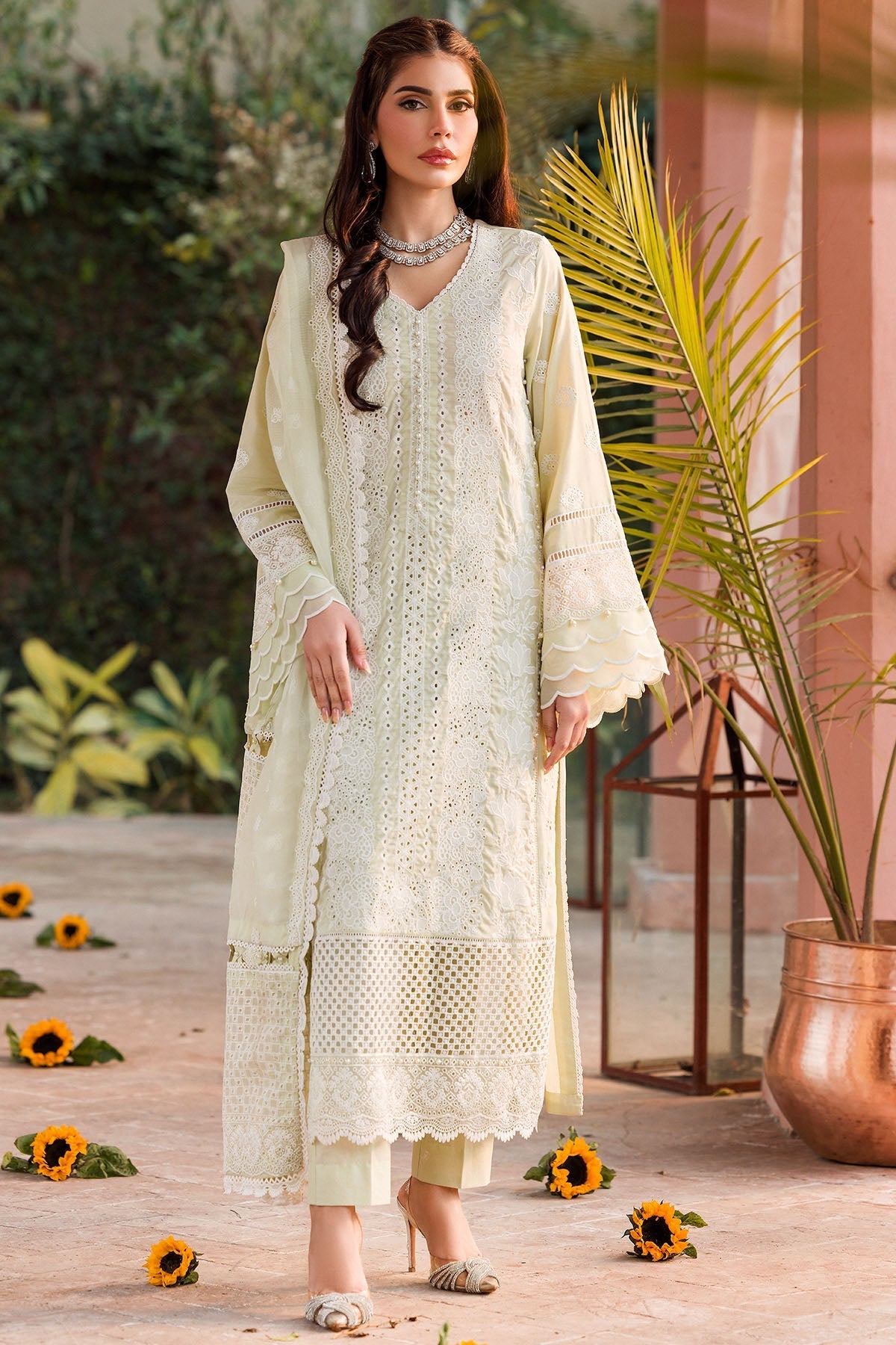Motifz | Premium Lawn 24 | 4432-BENAZIR by Motifz - Designer Dress - Type: Ladies Clothes - Available at Libayah - 100% Original