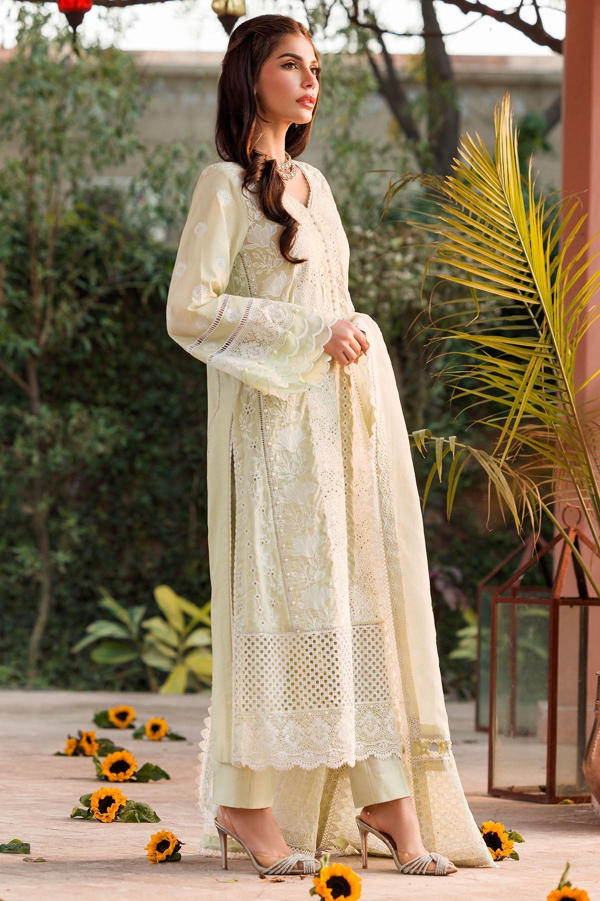 Motifz | Premium Lawn 24 | 4432-BENAZIR by Motifz - Designer Dress - Type: Ladies Clothes - Available at Libayah - 100% Original
