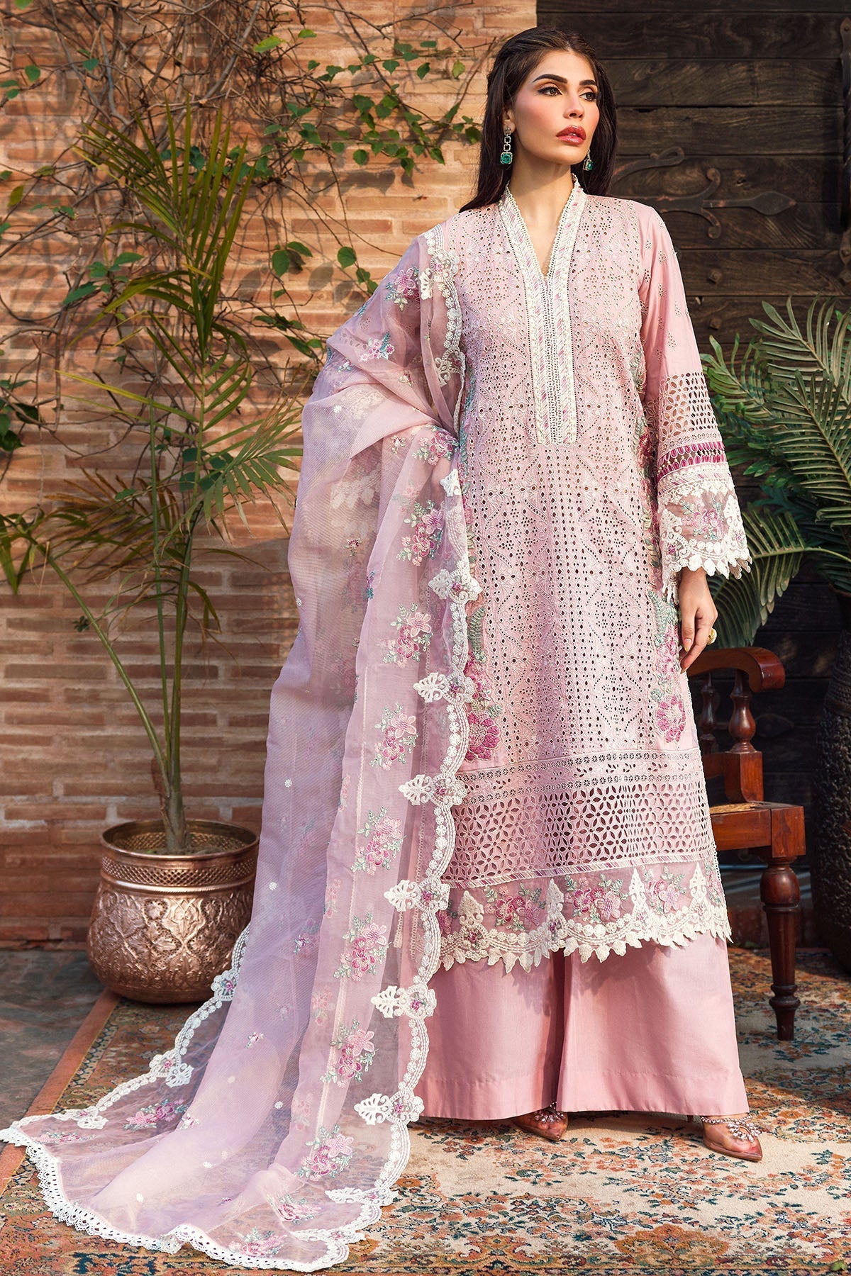 Motifz | Premium Lawn 24 | 4433-PAKEEZA by Motifz - Designer Dress - Type: Ladies Clothes - Available at Libayah - 100% Original