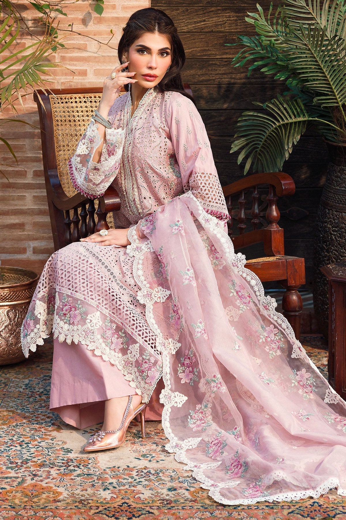 Motifz | Premium Lawn 24 | 4433-PAKEEZA by Motifz - Designer Dress - Type: Ladies Clothes - Available at Libayah - 100% Original
