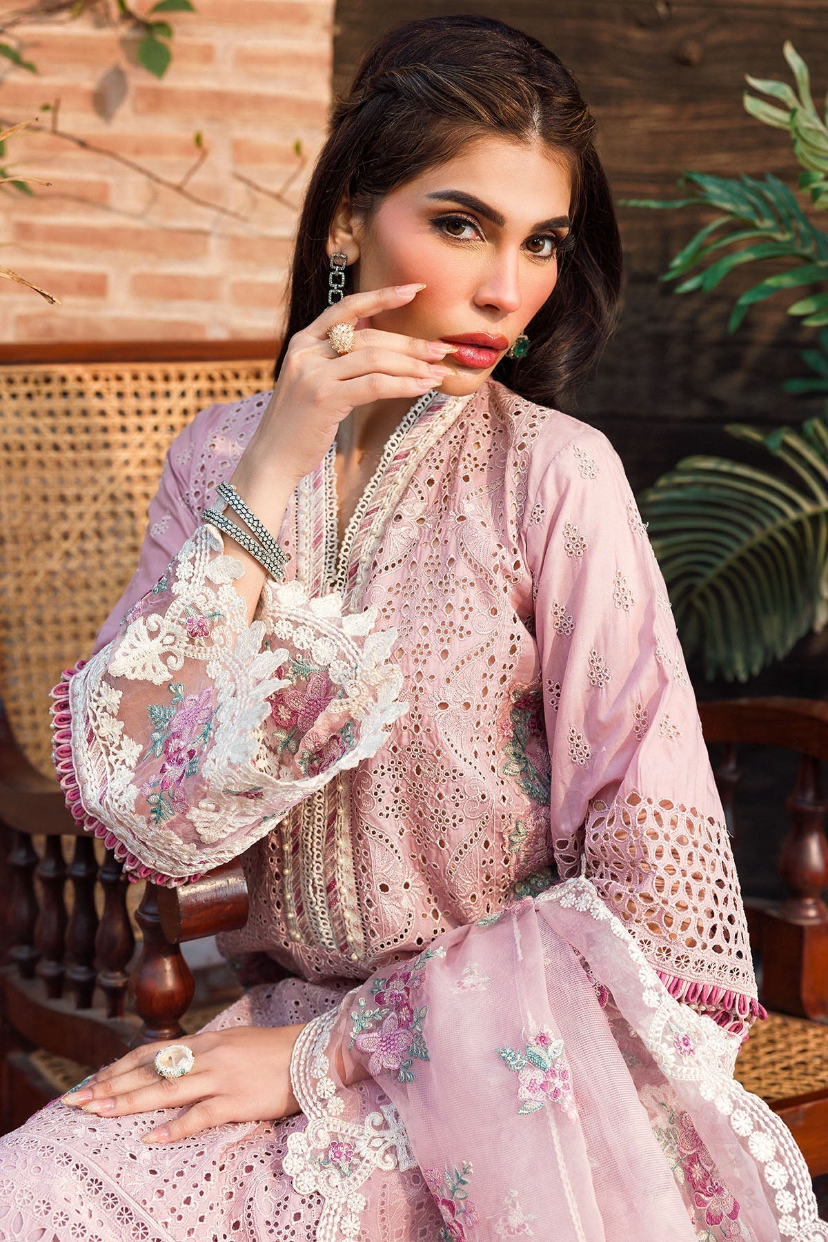 Motifz | Premium Lawn 24 | 4433-PAKEEZA by Motifz - Designer Dress - Type: Ladies Clothes - Available at Libayah - 100% Original