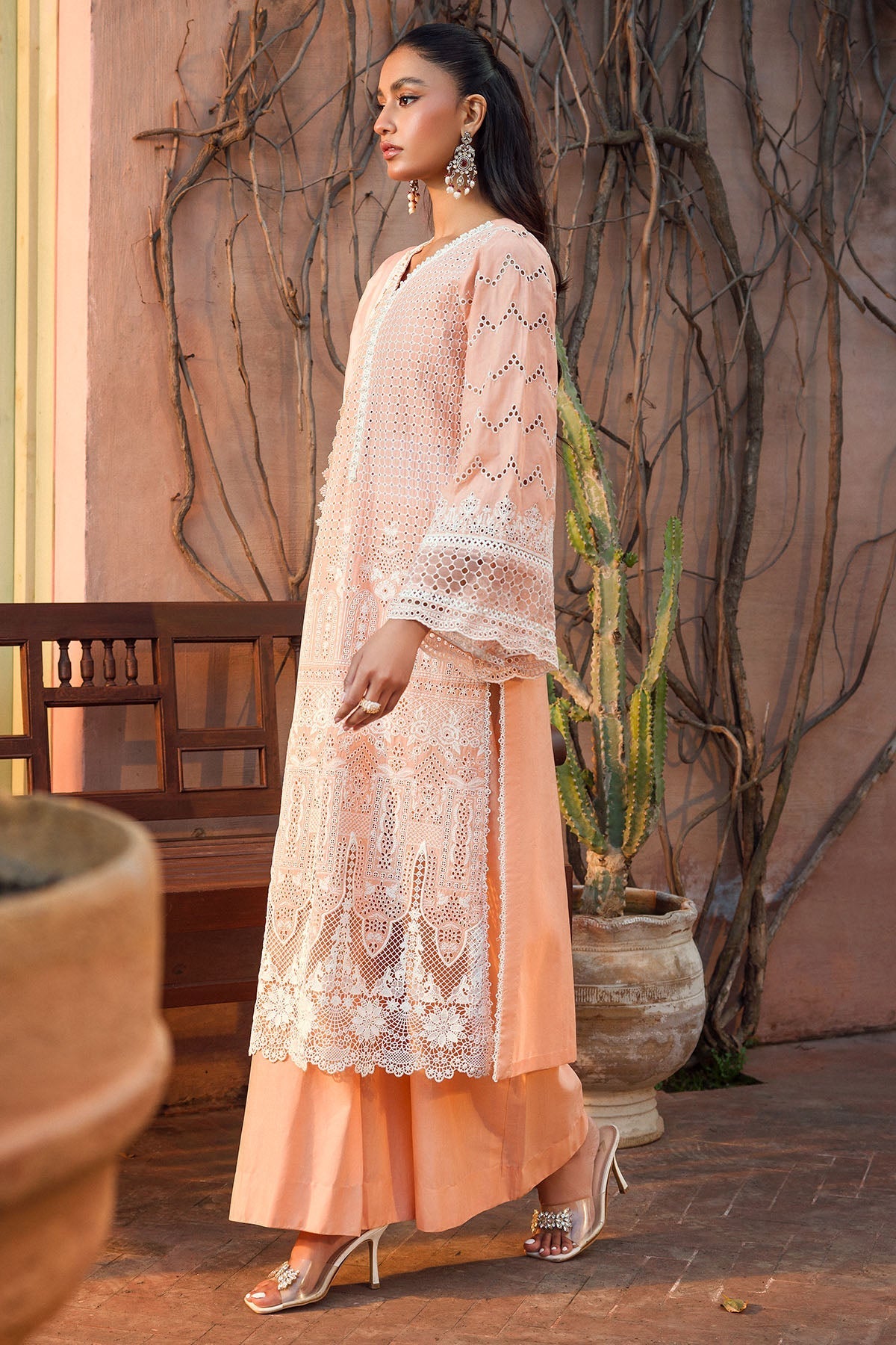Motifz | Premium Lawn 24 | 4435-SABIHA by Motifz - Designer Dress - Type: Ladies Clothes - Available at Libayah - 100% Original
