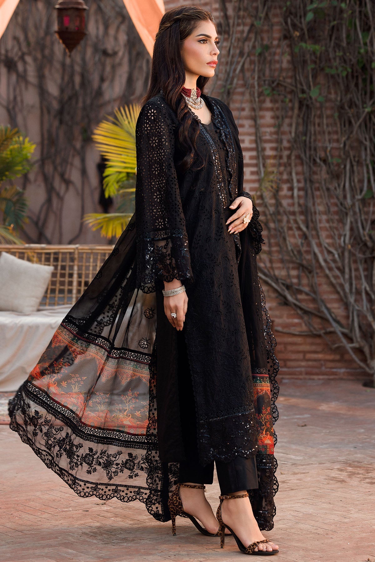 Motifz | Premium Lawn 24 | 4437-TABASSUM by Motifz - Designer Dress - Type: Ladies Clothes - Available at Libayah - 100% Original