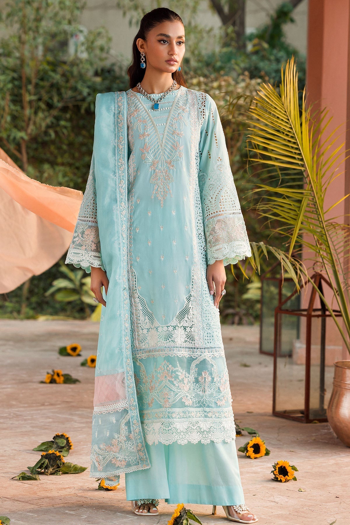 Motifz | Premium Lawn 24 | 4438-ZOHRA by Motifz - Designer Dress - Type: Ladies Clothes - Available at Libayah - 100% Original