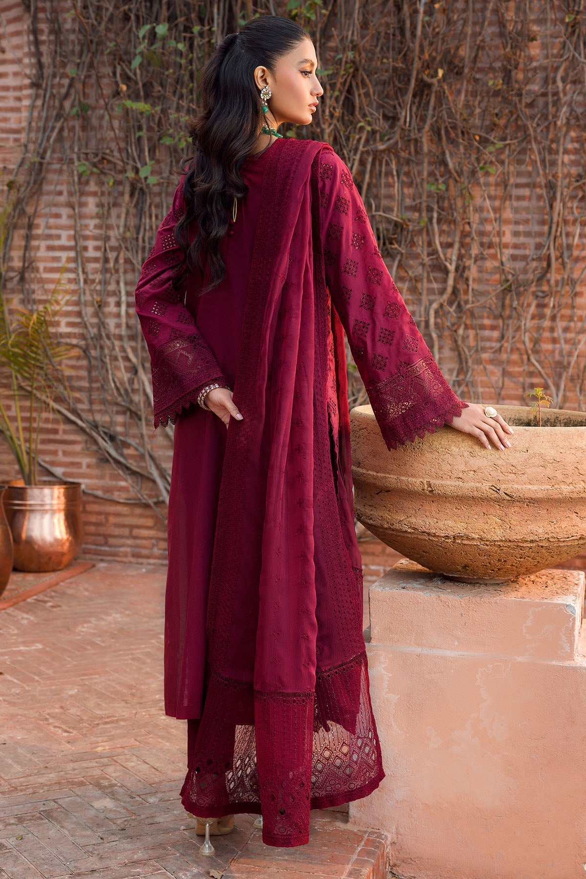 Motifz | Premium Lawn 24 | 4439-YASMEEN by Motifz - Designer Dress - Type: Ladies Clothes - Available at Libayah - 100% Original