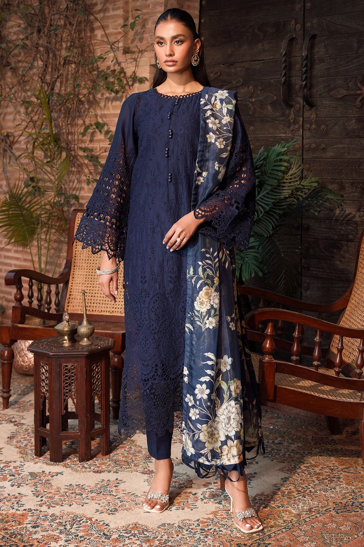 Motifz | Premium Lawn 24 |4440-ULFAT by Motifz - Designer Dress - Type: Ladies Clothes - Available at Libayah - 100% Original