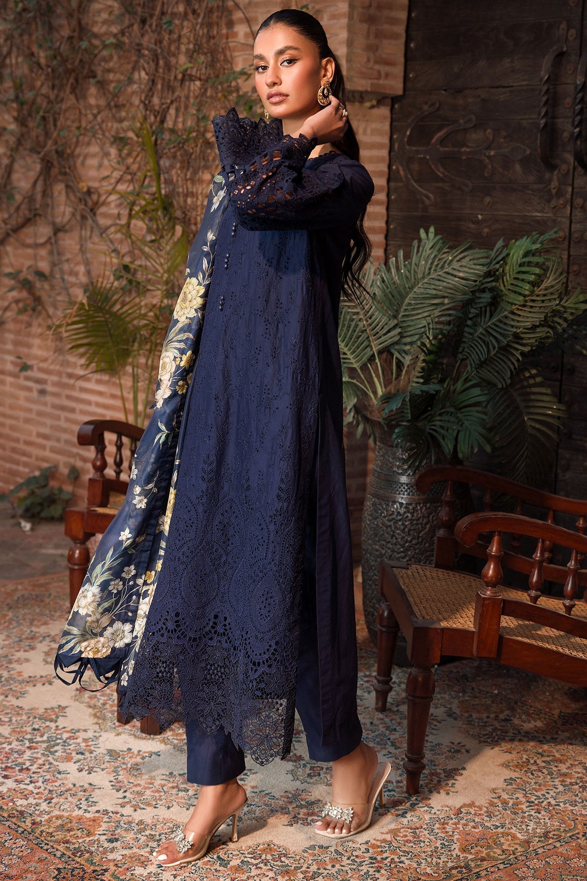 Motifz | Premium Lawn 24 |4440-ULFAT by Motifz - Designer Dress - Type: Ladies Clothes - Available at Libayah - 100% Original