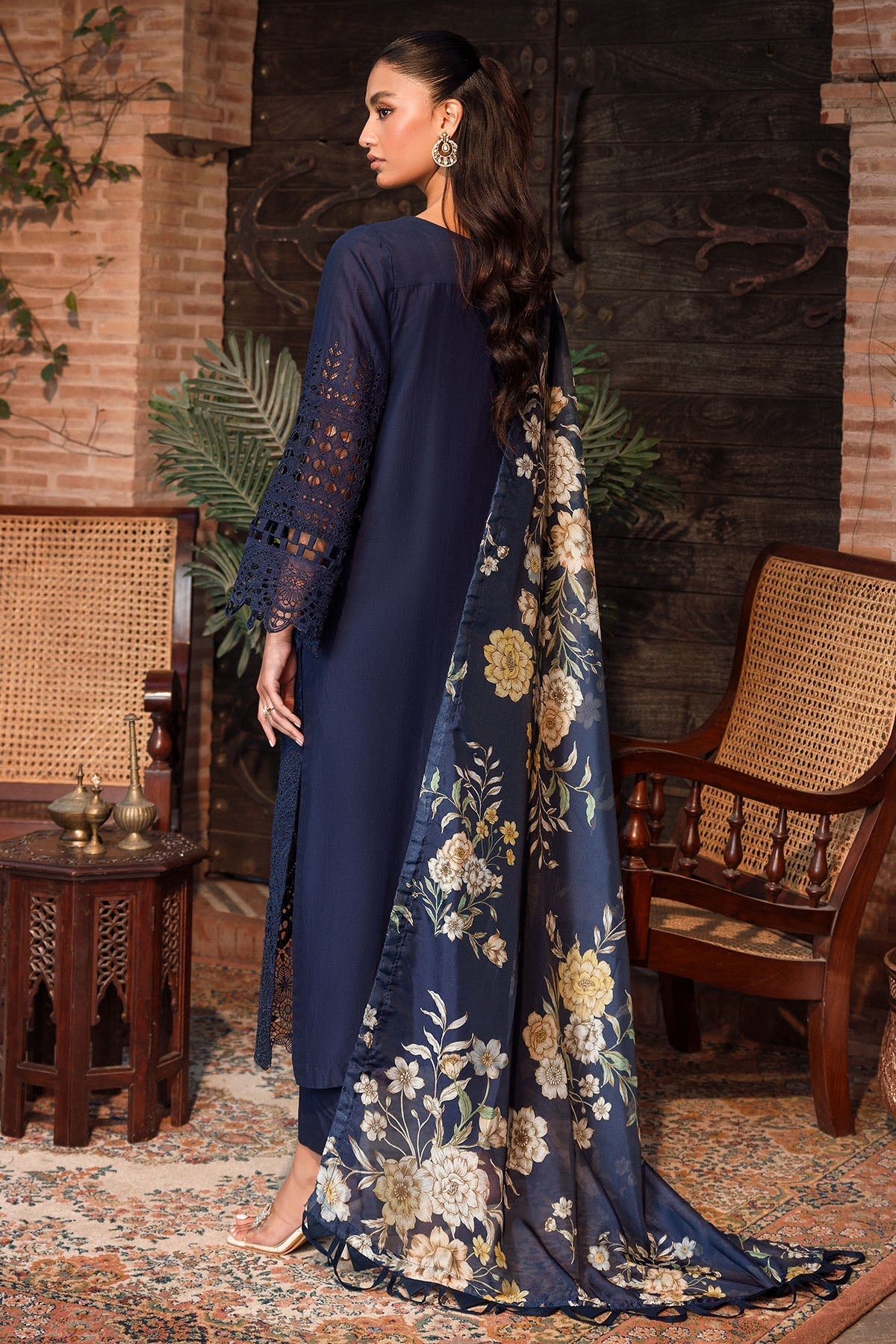 Motifz | Premium Lawn 24 |4440-ULFAT by Motifz - Designer Dress - Type: Ladies Clothes - Available at Libayah - 100% Original