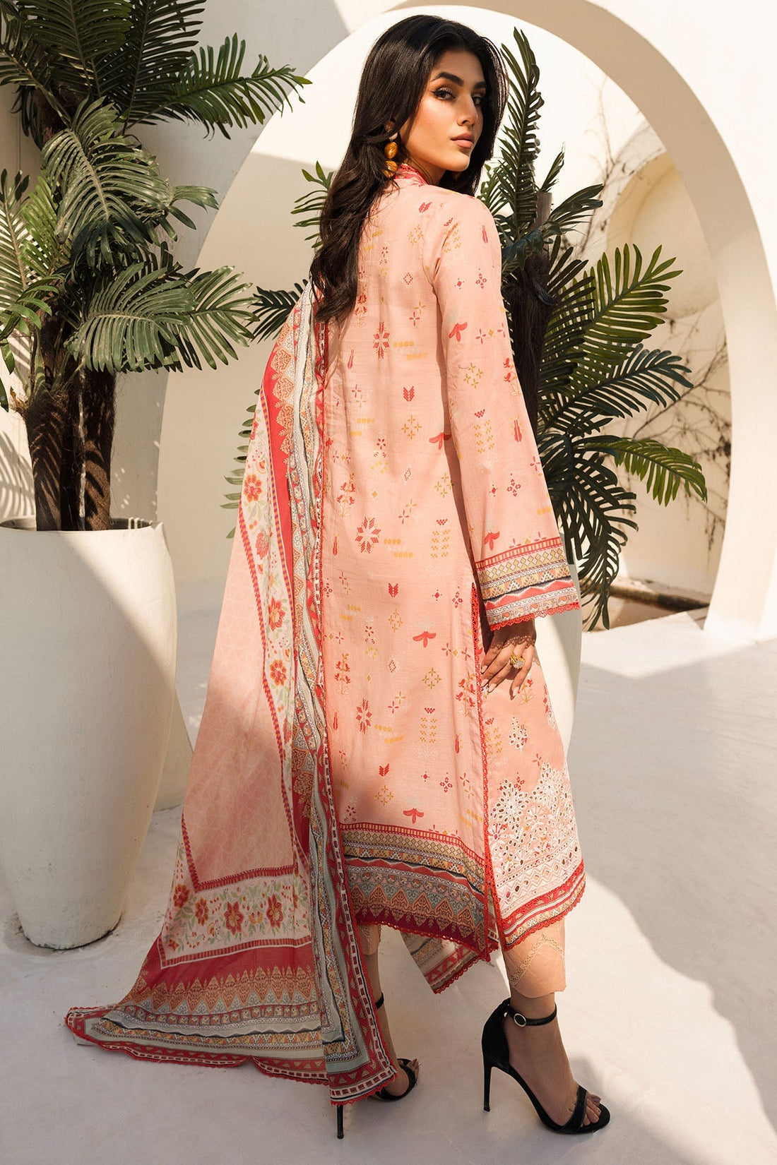 Motifz | Umang Lawn | 4639-NEELKAMAL by Motifz - Designer Dress - Type: Ladies Clothes - Available at Libayah - 100% Original