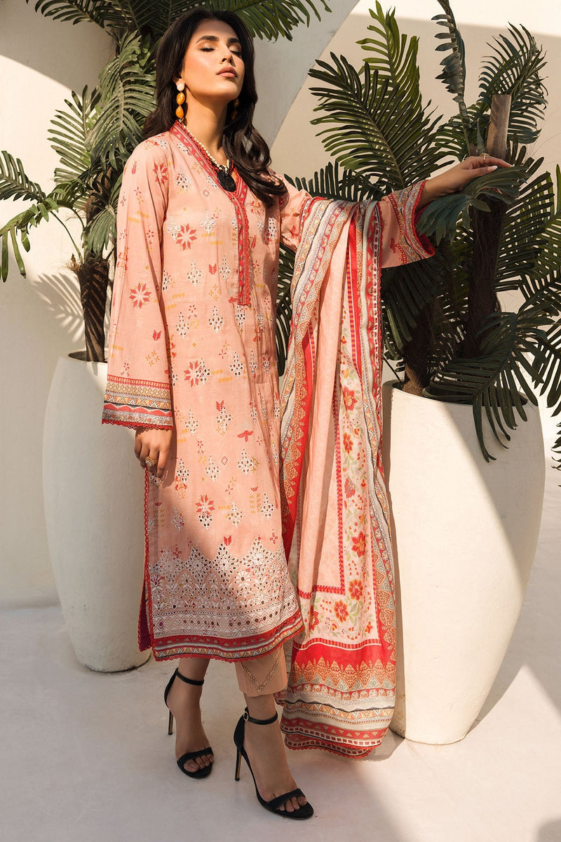 Motifz | Umang Lawn | 4639-NEELKAMAL by Motifz - Designer Dress - Type: Ladies Clothes - Available at Libayah - 100% Original