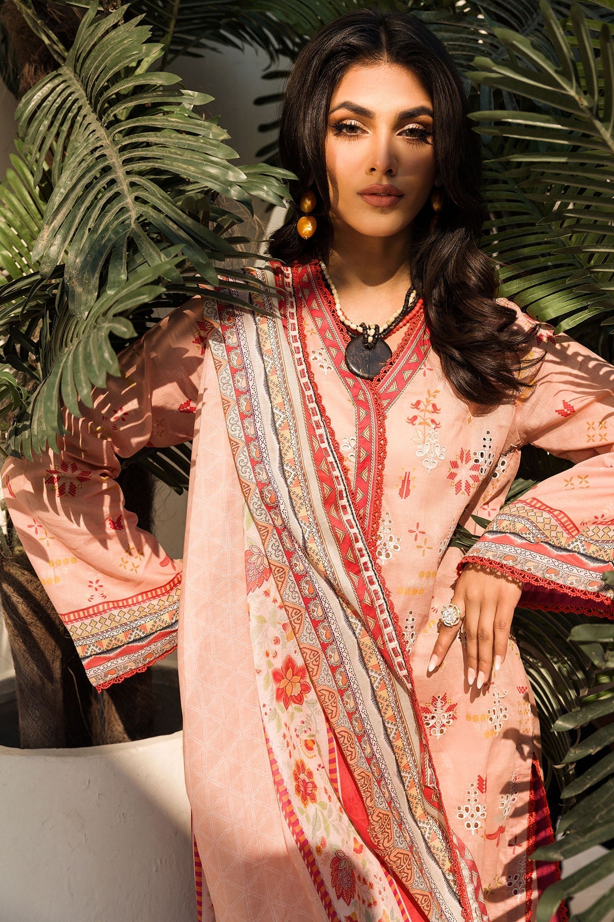 Motifz | Umang Lawn | 4639-NEELKAMAL by Motifz - Designer Dress - Type: Ladies Clothes - Available at Libayah - 100% Original