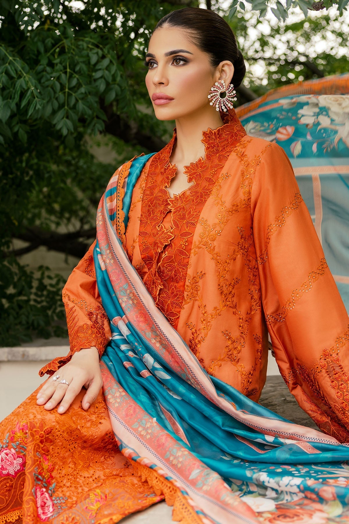 Motifz | Summer Lawn 24 | 4703 by Motifz - Designer Dress - Type: Ladies Clothes - Available at Libayah - 100% Original