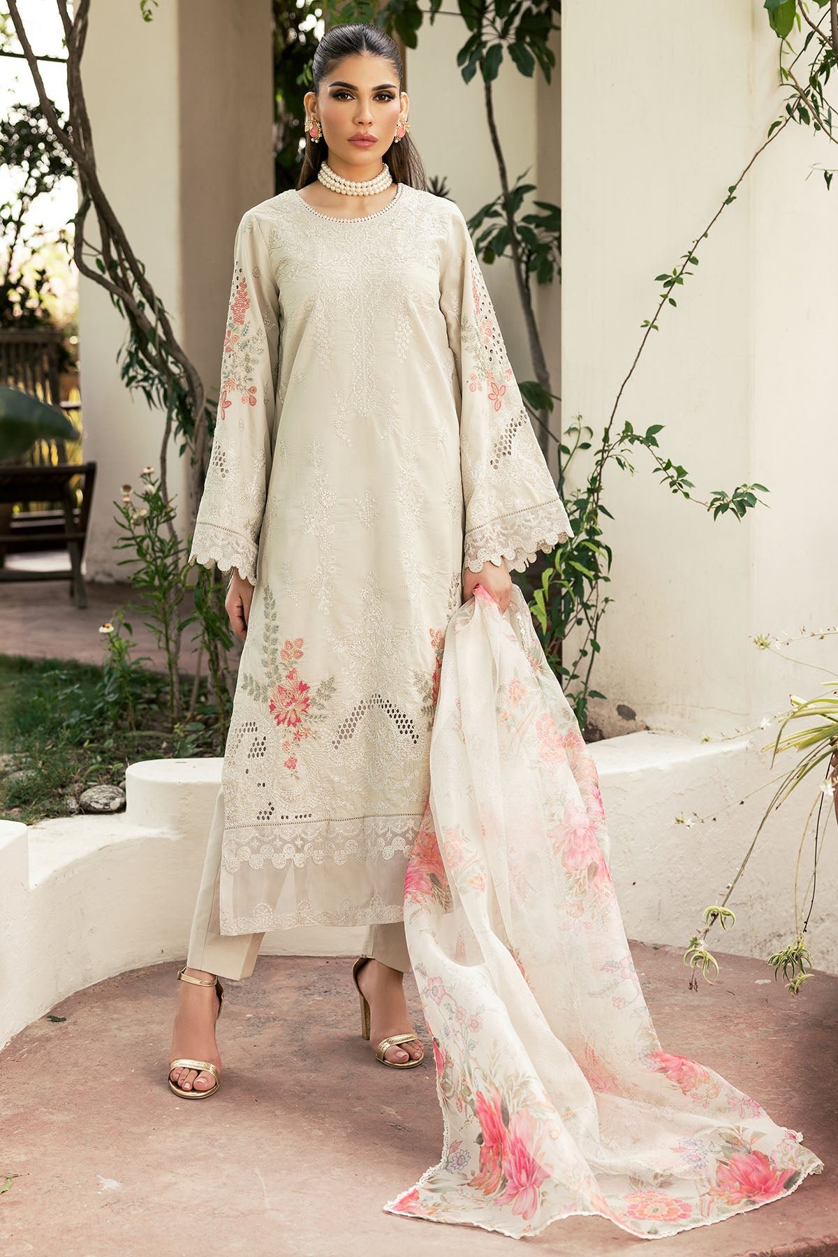 Motifz | Summer Lawn 24 | 4706 by Motifz - Designer Dress - Type: Ladies Clothes - Available at Libayah - 100% Original