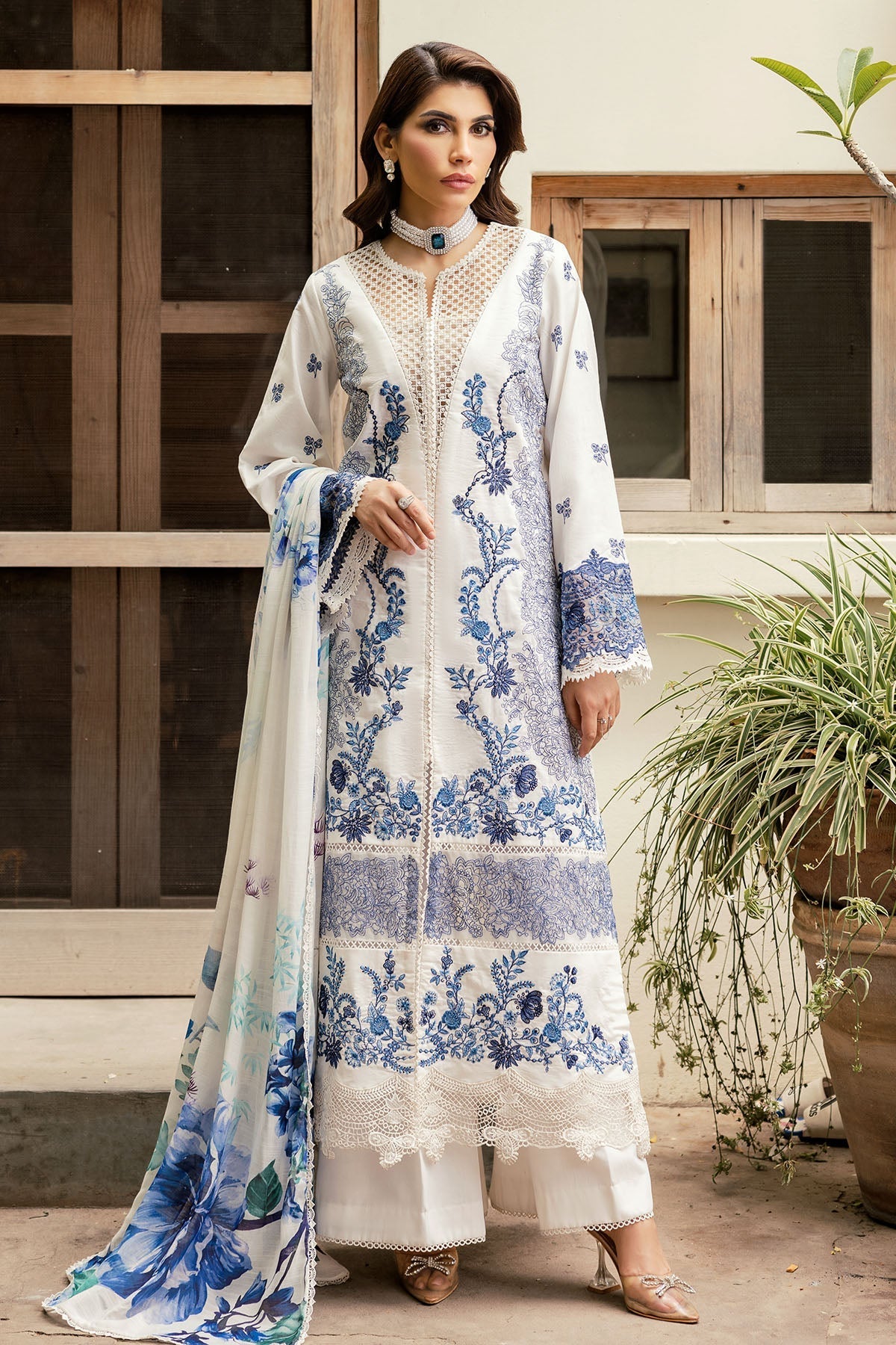 Motifz | Summer Lawn 24 | 4708 by Motifz - Designer Dress - Type: Ladies Clothes - Available at Libayah - 100% Original