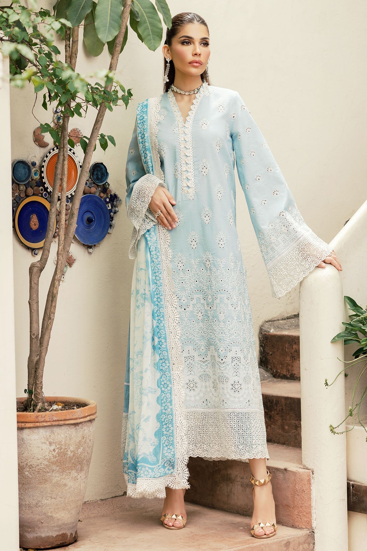 Motifz | Summer Lawn 24 | 4710 by Motifz - Designer Dress - Type: Ladies Clothes - Available at Libayah - 100% Original