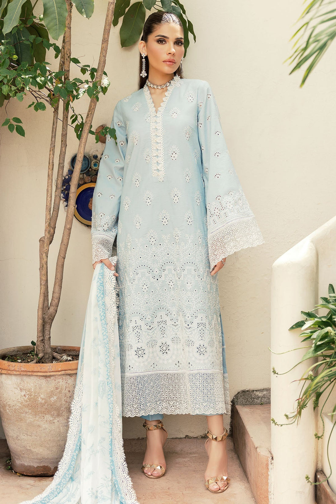 Motifz | Summer Lawn 24 | 4710 by Motifz - Designer Dress - Type: Ladies Clothes - Available at Libayah - 100% Original