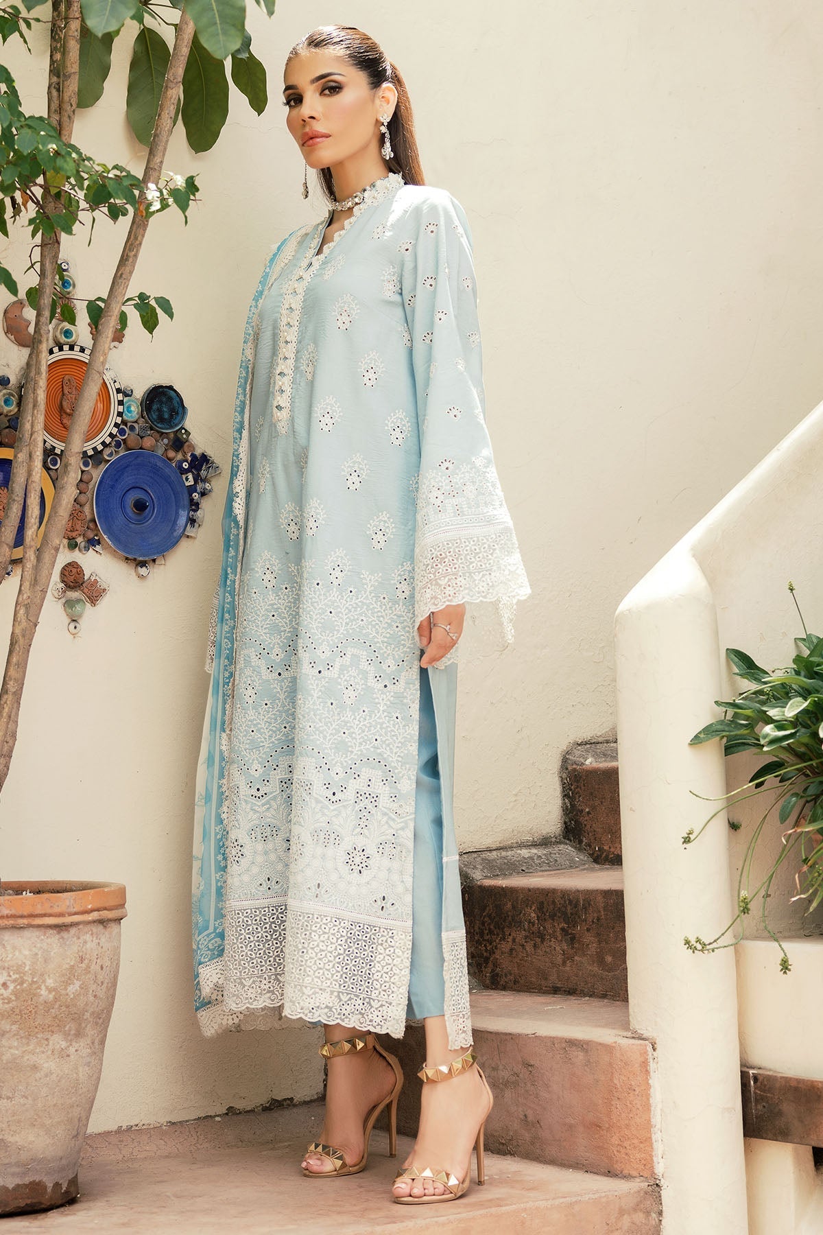 Motifz | Summer Lawn 24 | 4710 by Motifz - Designer Dress - Type: Ladies Clothes - Available at Libayah - 100% Original
