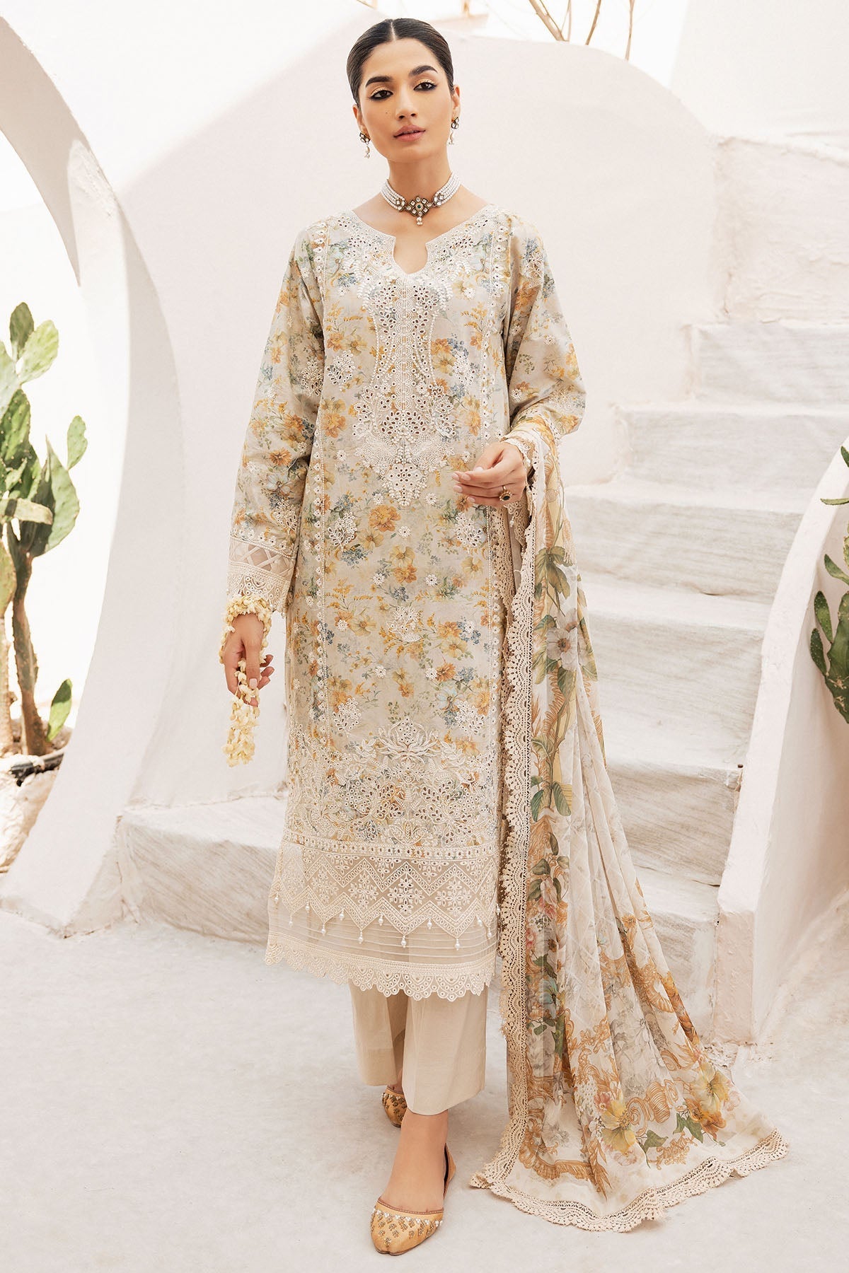 Motifz | Amal Lawn | 4721-ZEINA by Motifz - Designer Dress - Type: Ladies Clothes - Available at Libayah - 100% Original