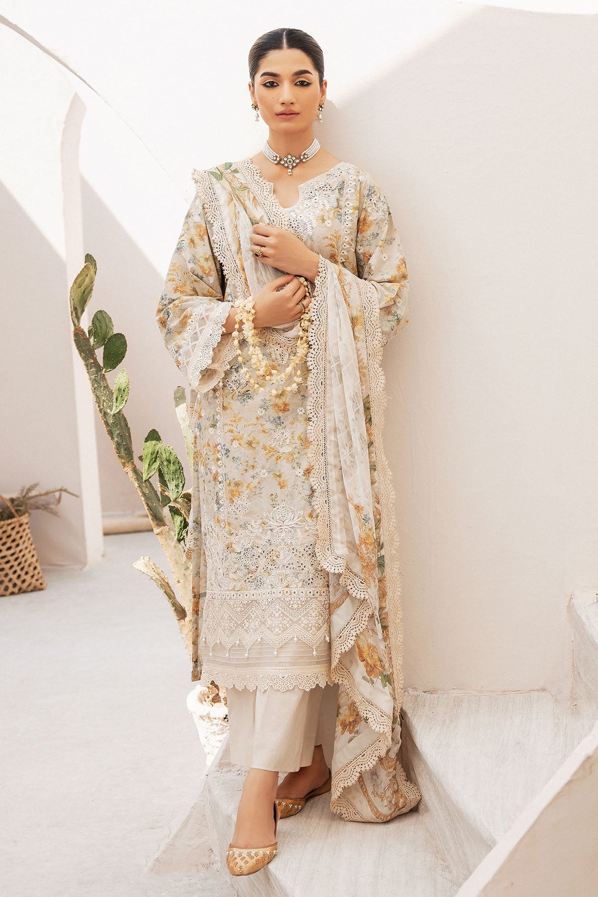Motifz | Amal Lawn | 4721-ZEINA by Motifz - Designer Dress - Type: Ladies Clothes - Available at Libayah - 100% Original