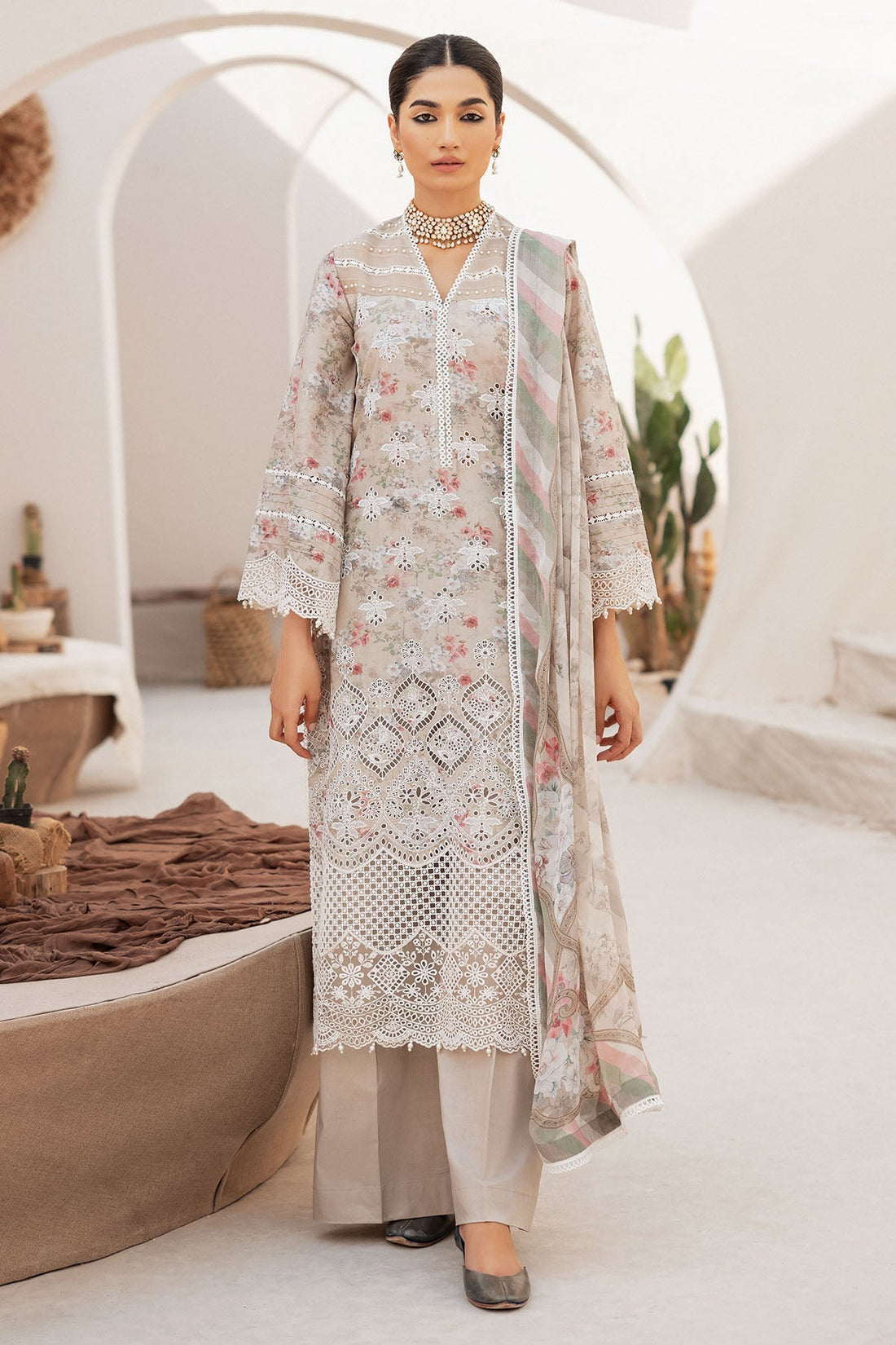 Motifz | Amal Lawn | 4722-MAHROSH by Motifz - Designer Dress - Type: Ladies Clothes - Available at Libayah - 100% Original
