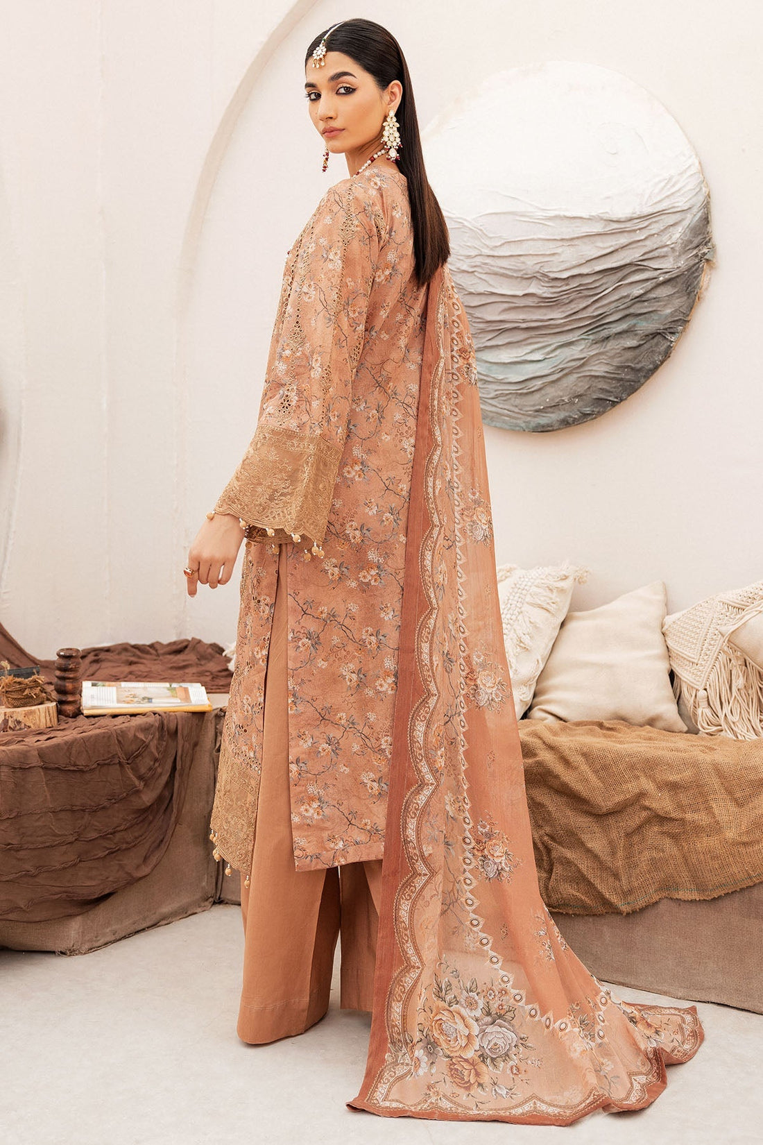 Motifz | Amal Lawn | 4723-AALIYA by Motifz - Designer Dress - Type: Ladies Clothes - Available at Libayah - 100% Original