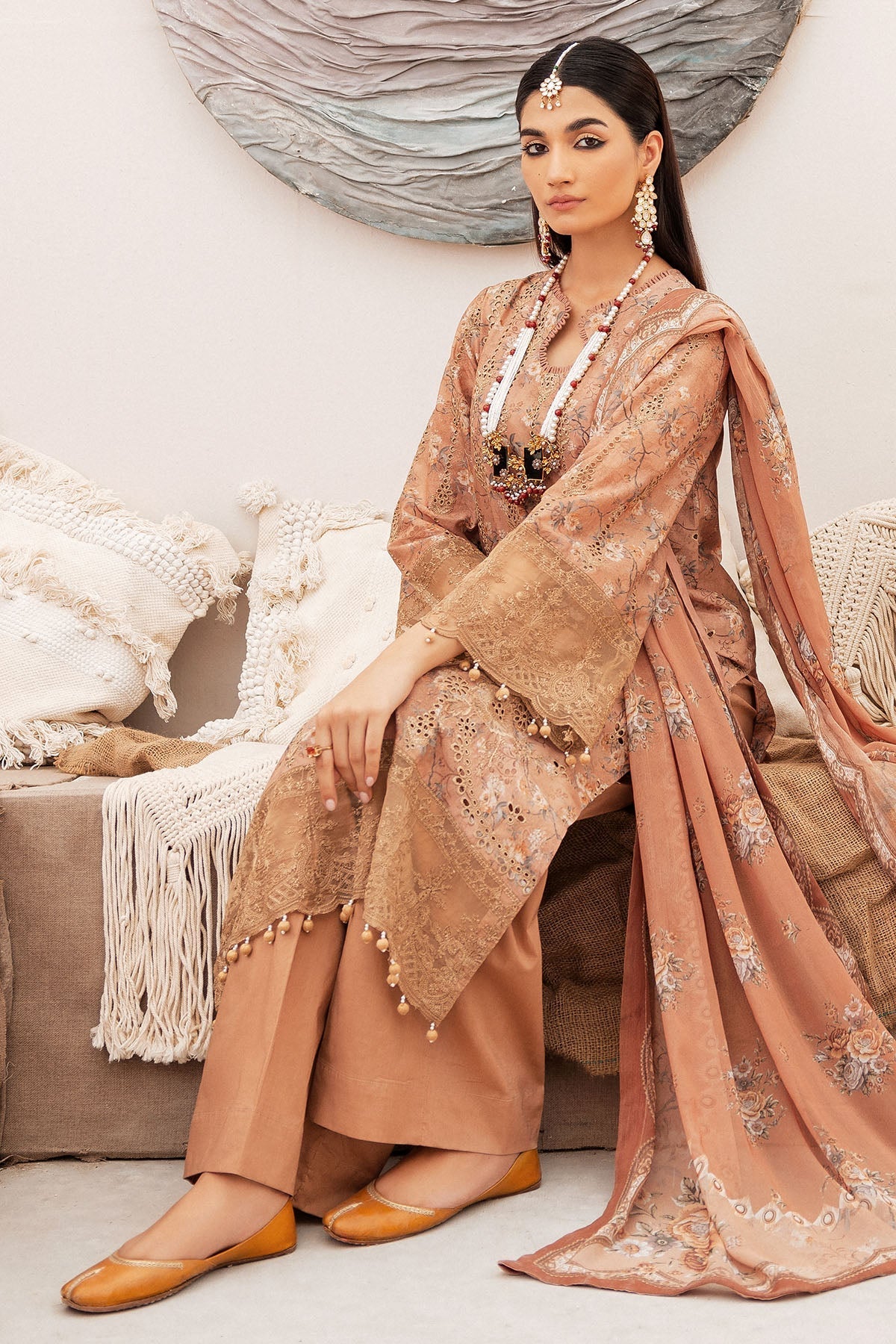 Motifz | Amal Lawn | 4723-AALIYA by Motifz - Designer Dress - Type: Ladies Clothes - Available at Libayah - 100% Original