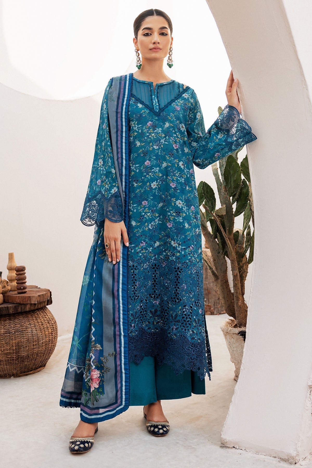 Motifz | Amal Lawn | 4730-RANIA by Motifz - Designer Dress - Type: Ladies Clothes - Available at Libayah - 100% Original