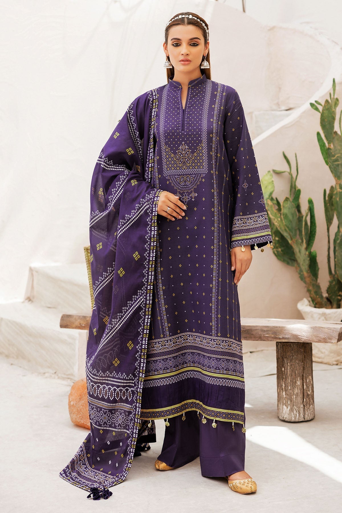 Motifz | Rang Lawn | 4734-AYZAL by Motifz - Designer Dress - Type: Ladies Clothes - Available at Libayah - 100% Original