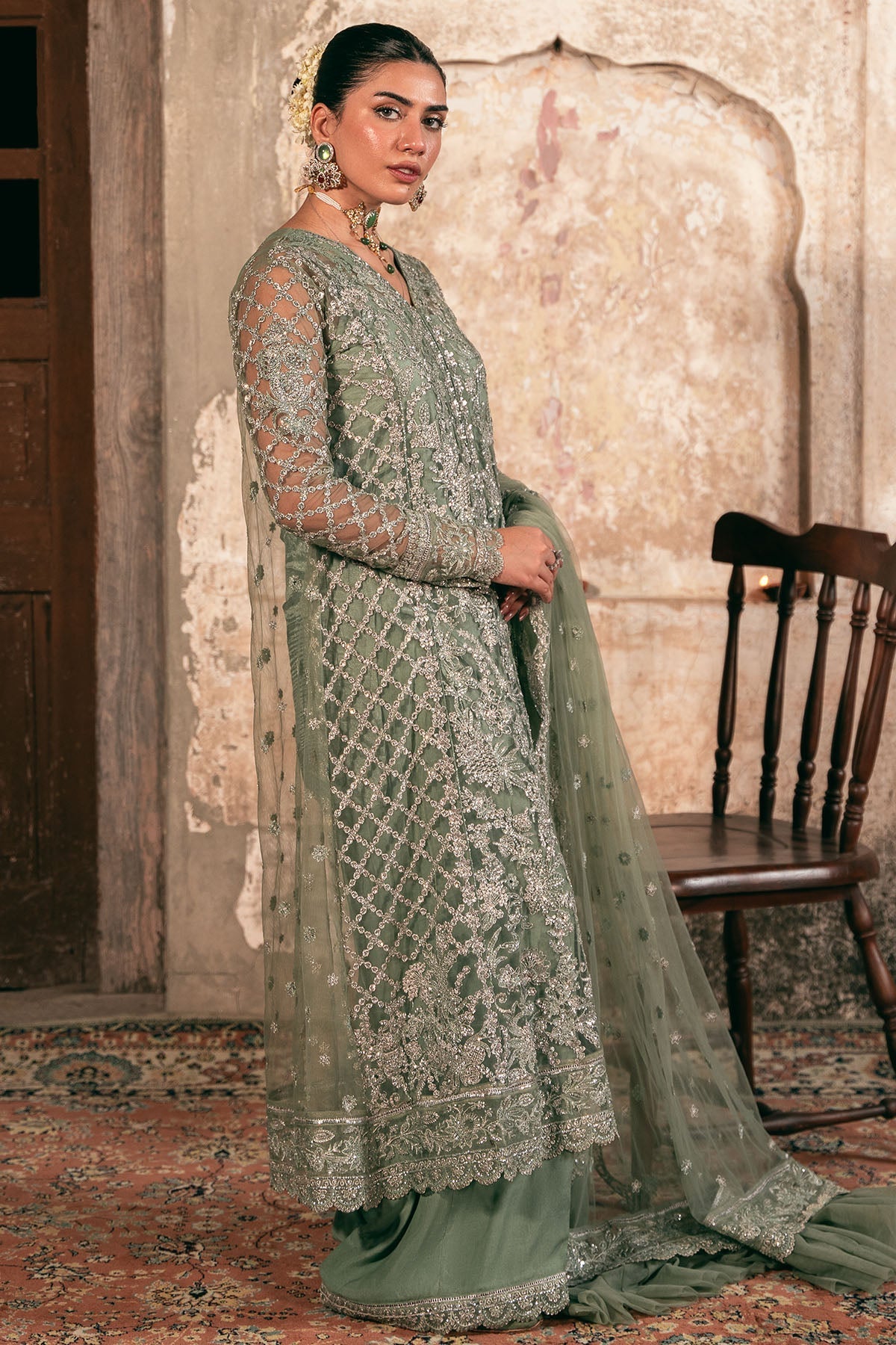 Motifz | Luxury Formal | 4822-ALAMZAIB by Motifz - Designer Dress  - Type : Ladies Clothes - Available at Libayah - 100% Original 