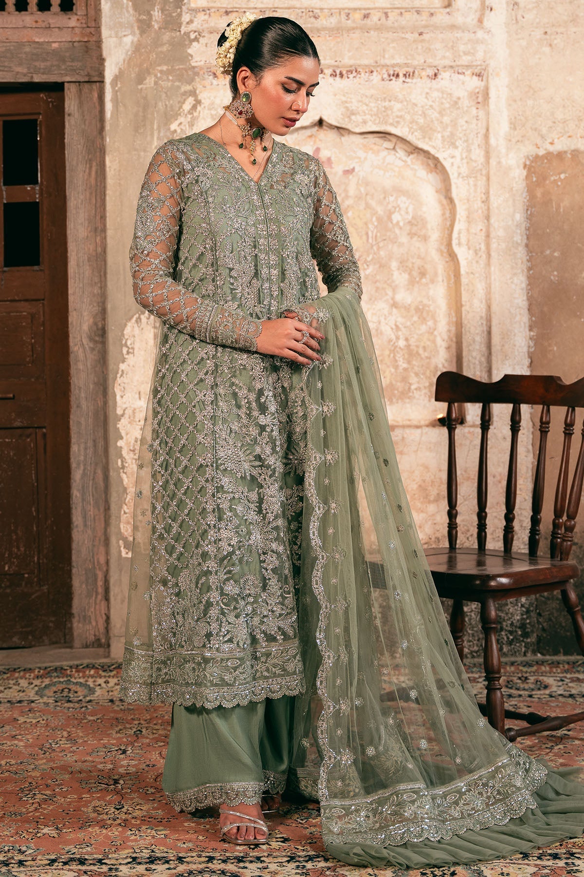 Motifz | Luxury Formal | 4822-ALAMZAIB by Motifz - Designer Dress  - Type : Ladies Clothes - Available at Libayah - 100% Original 