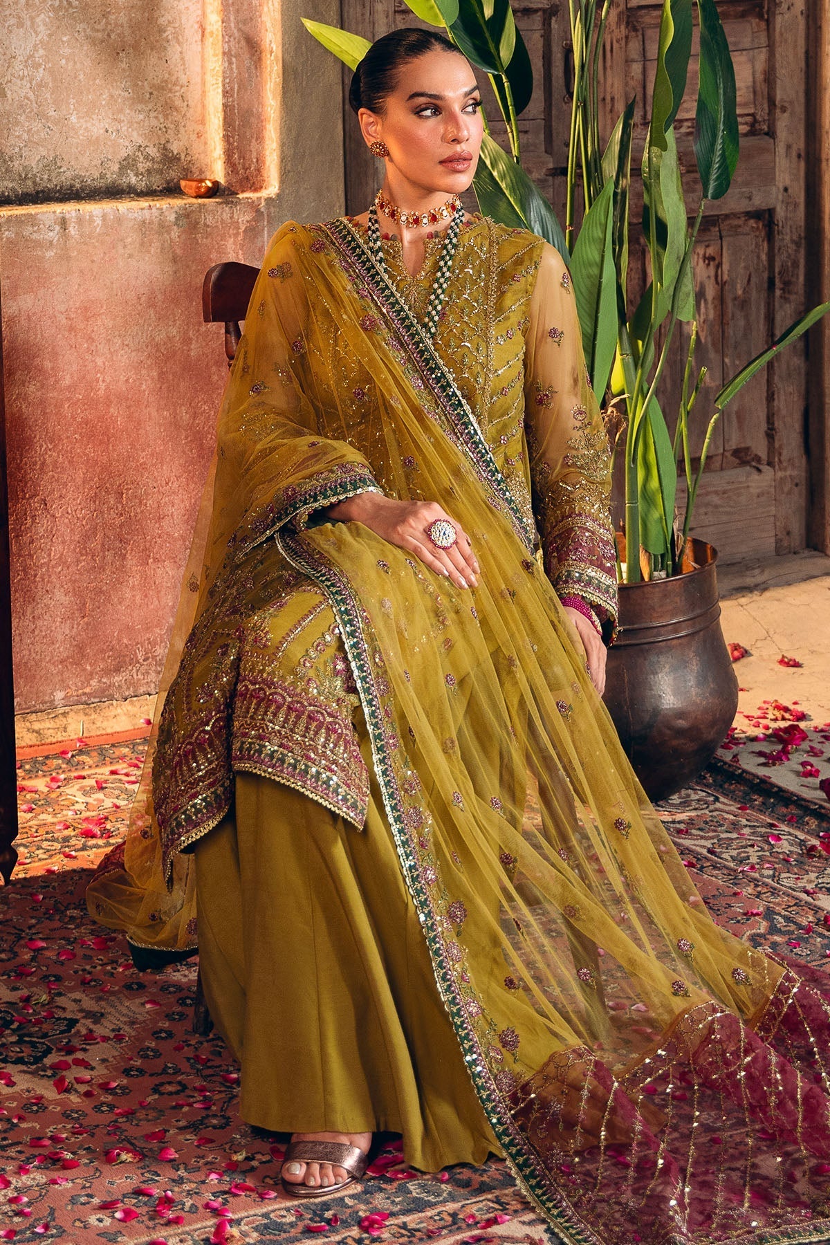 Motifz | Luxury Formal | 4824-ALMAS by Motifz - Designer Dress  - Type : Ladies Clothes - Available at Libayah - 100% Original 