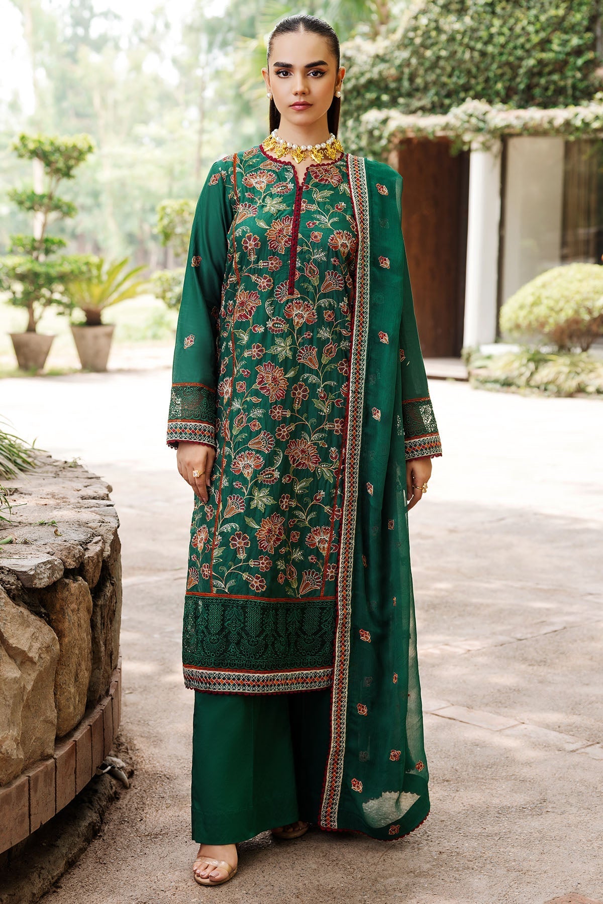 Motifz | Premium Lawn 24 | 4832-ZIMAL by Motifz - Designer Dress - Type: Ladies Clothes - Available at Libayah - 100% Original
